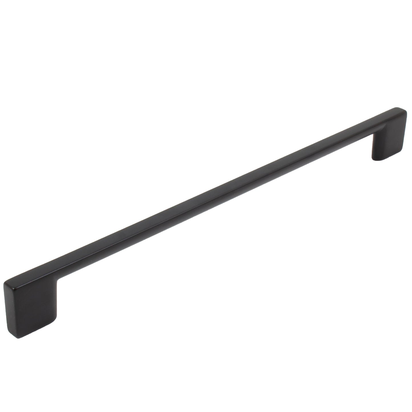 Stone Harbor Hardware Jetstream Cabinet Pull, 256 Millimeters, Matte Black