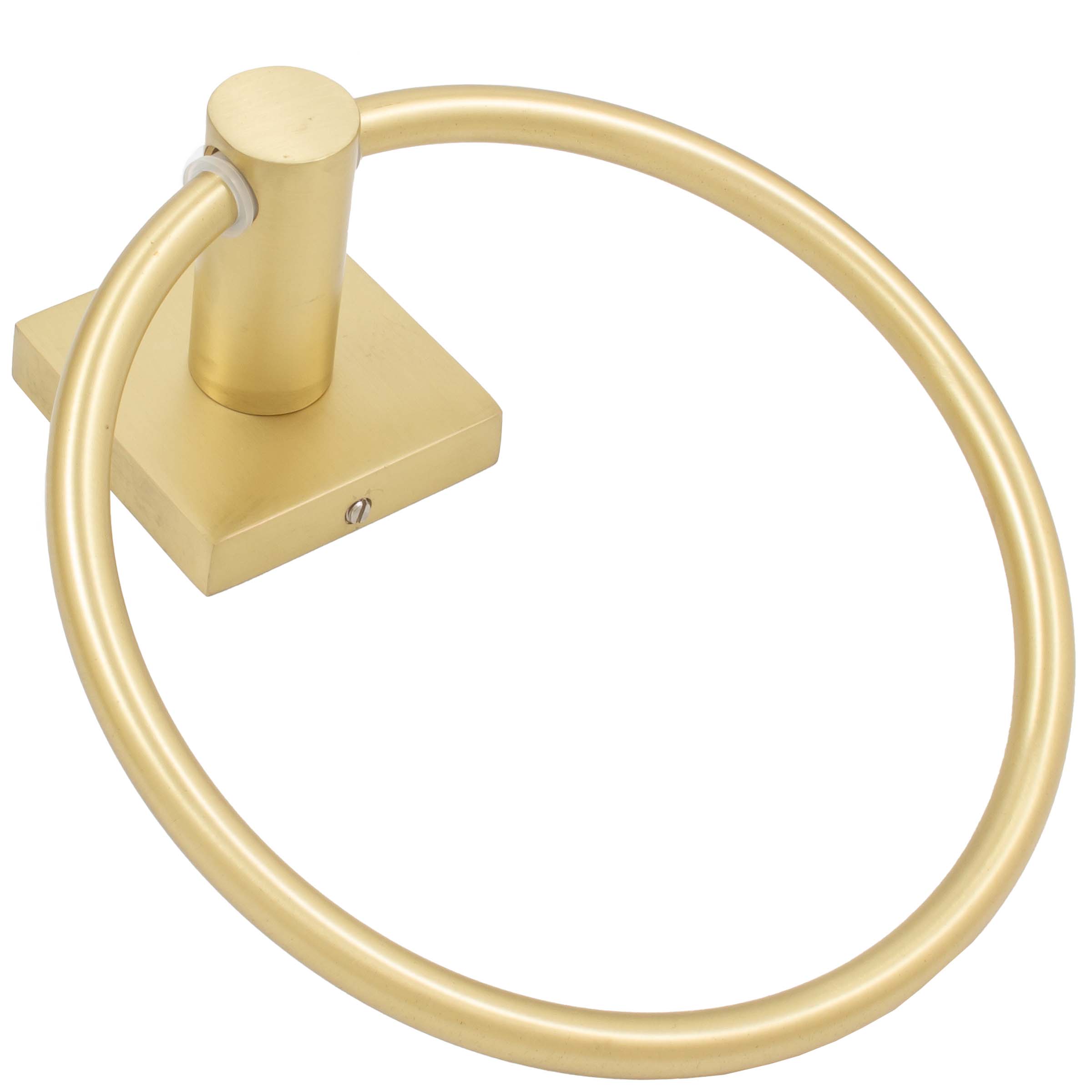 Stone Harbor Hardware Vienna Towel Ring, Satin Brass