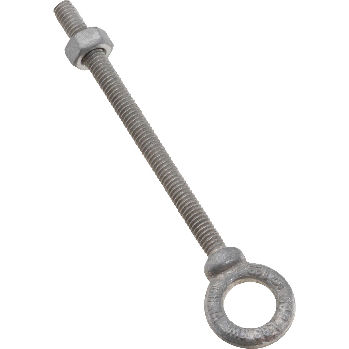 3260BC 5/16" x 4-1/4" Forged Eye Bolt with Shoulder - Galvanized