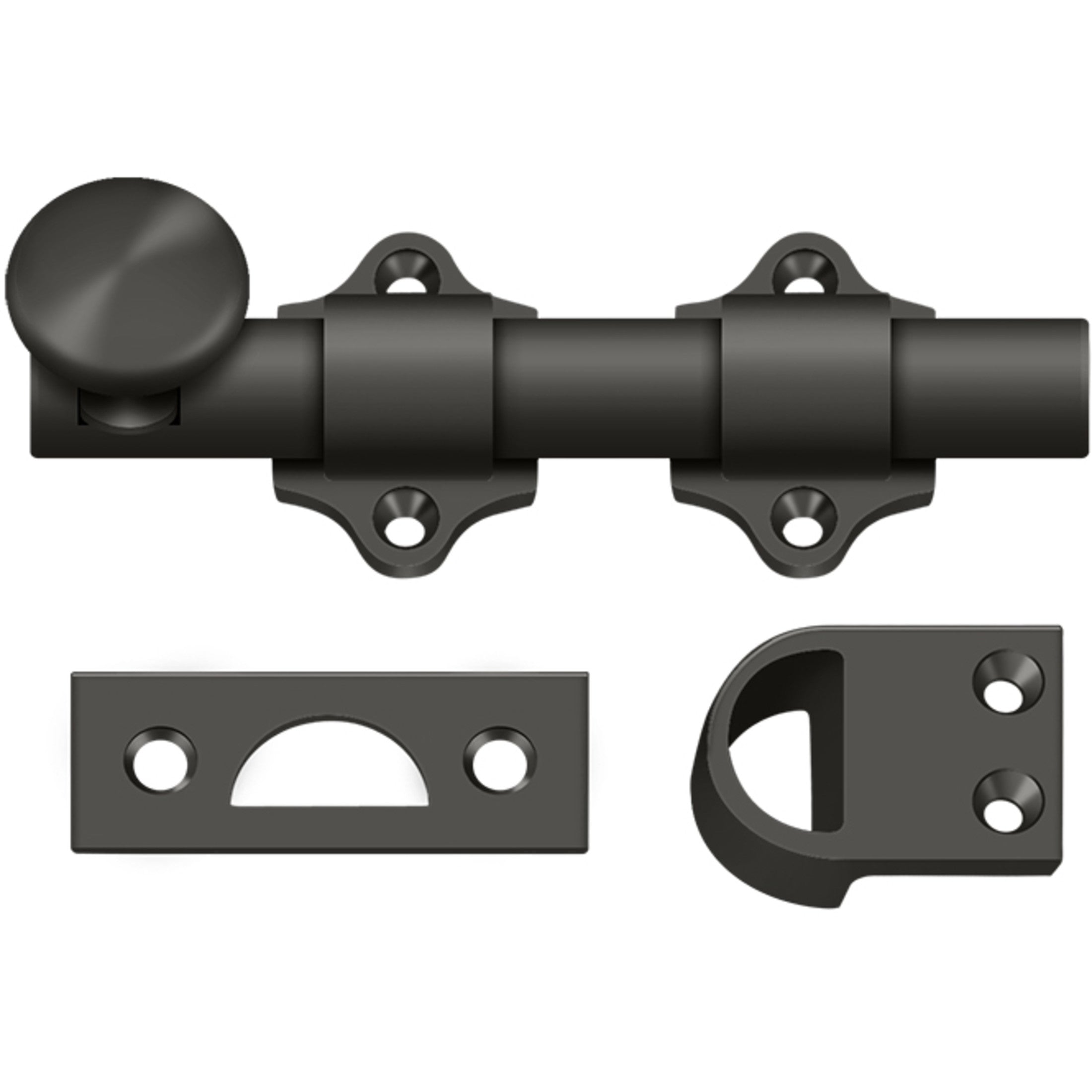 4 inch Dutch Door Bolt (Oil-Rubbed Bronze)