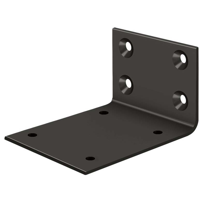 Deltana JB-DASH95U10B Jamb Bracket for Double Acting Floor Hinge - Oil-Rubbed Bronze