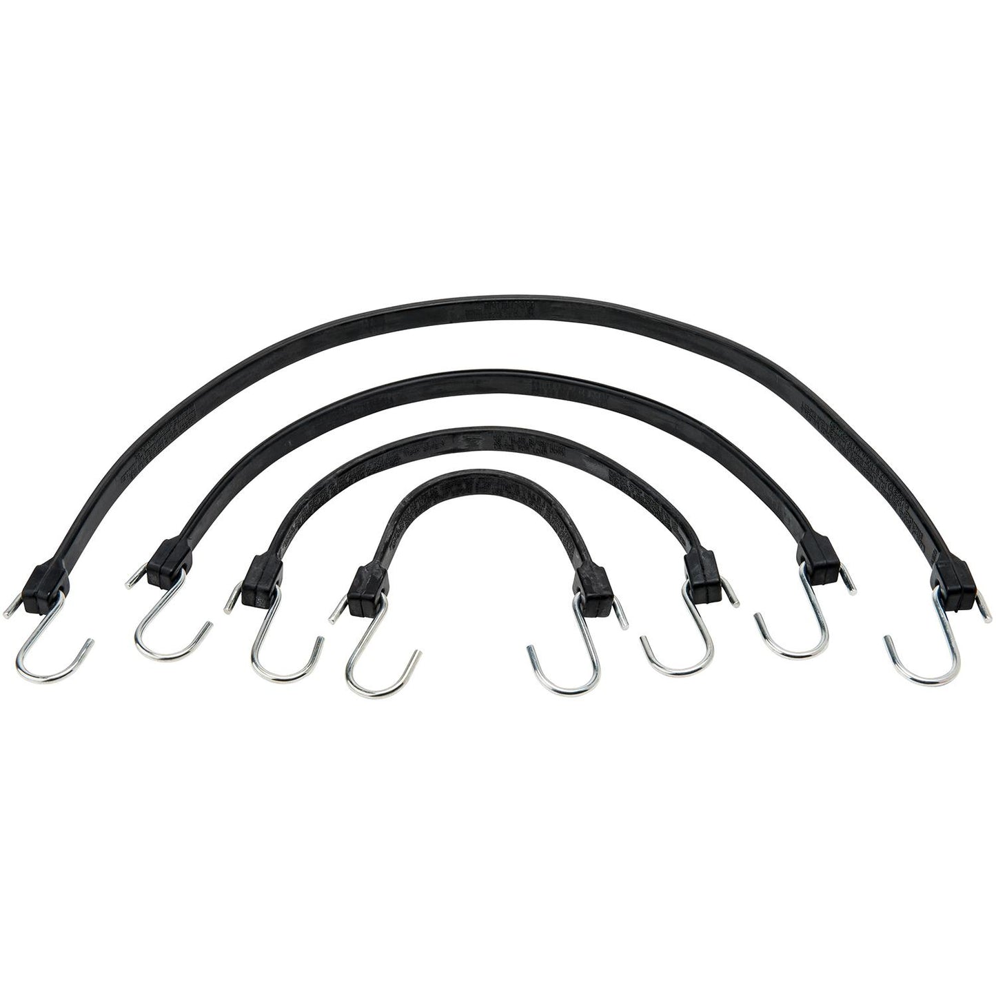 06360 EPDM Rubber Strap Multi-Pack 10/pk - Black