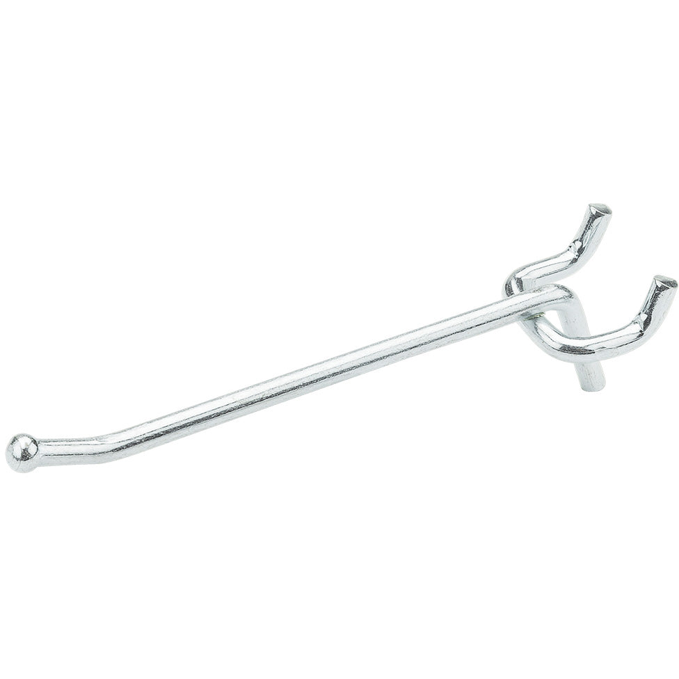 V2360 4" Single Hook 2/pk - Zinc Plated