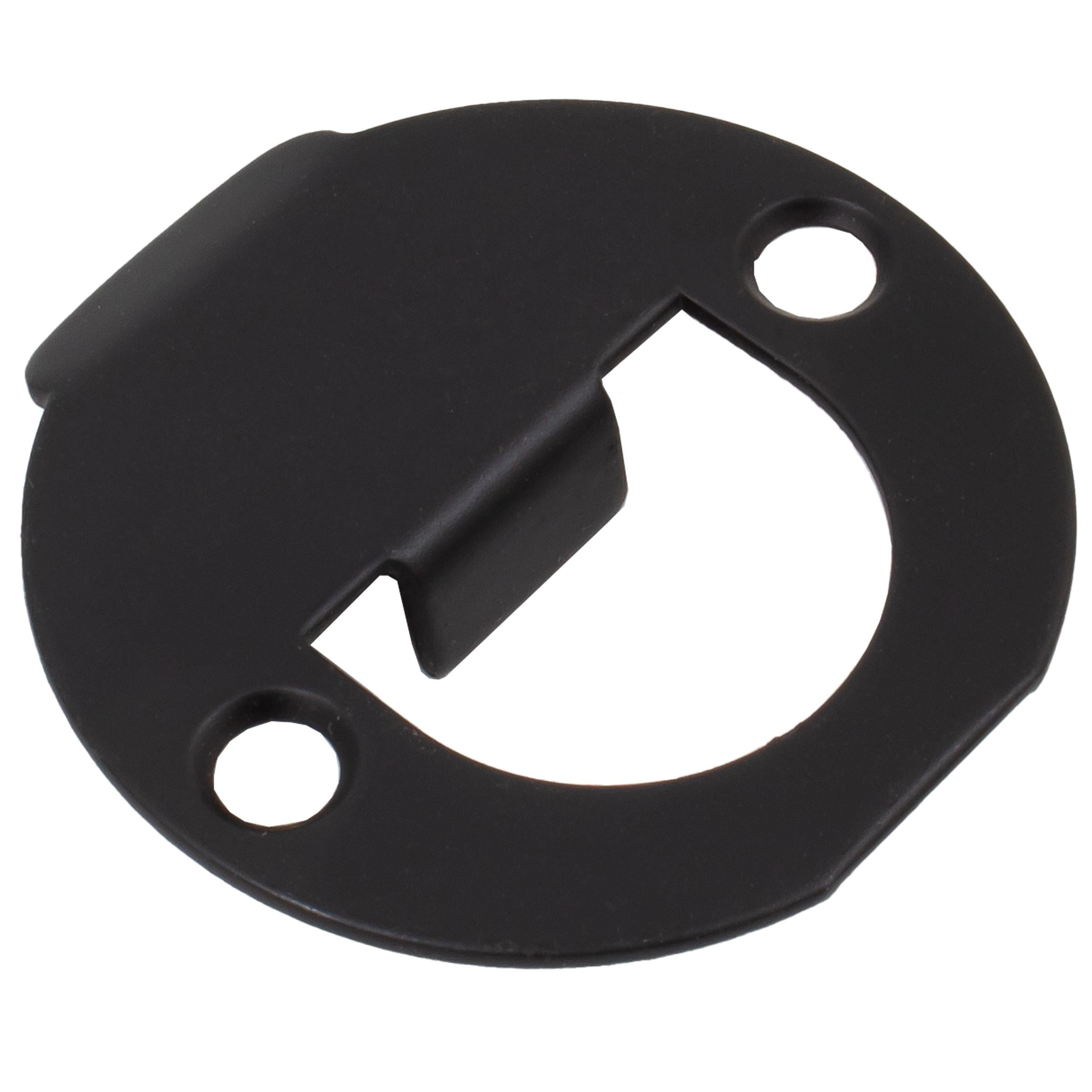 83929-008 1-3/4" Full Round Strike - Matte Black
