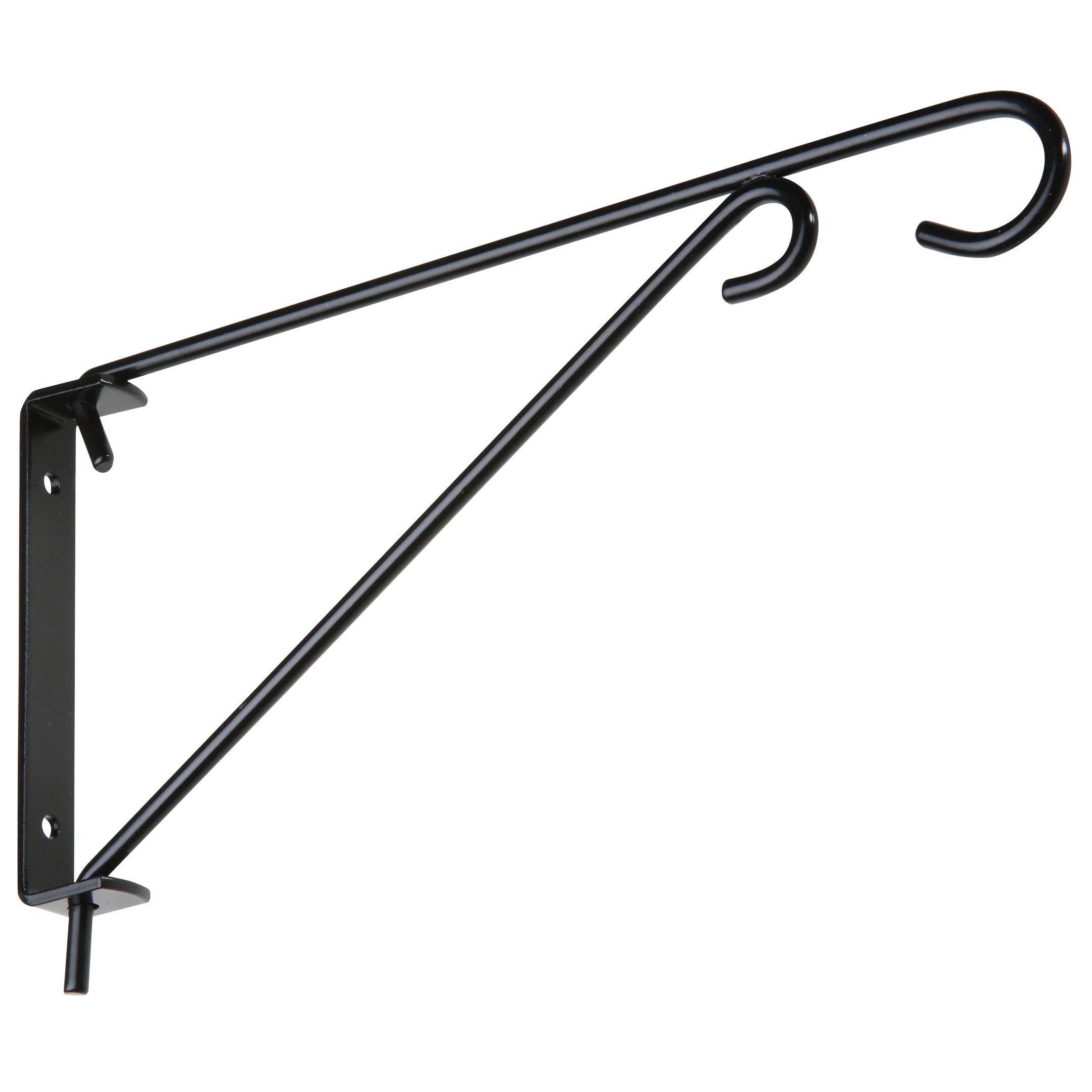 National Hardware - N274-761 V2650 9" Swivel Brackets - Black