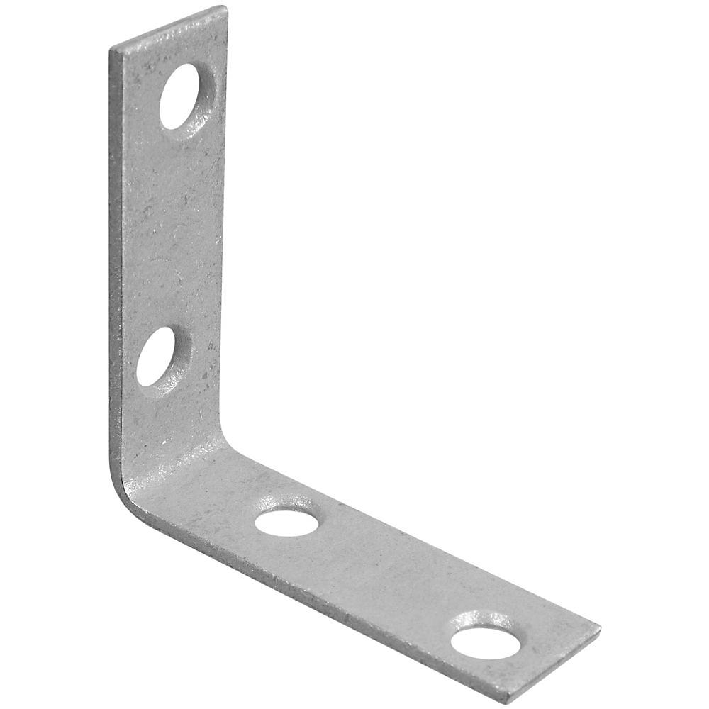 V115 2" x 5/8" Corner Brace 4/pk - Galvanized