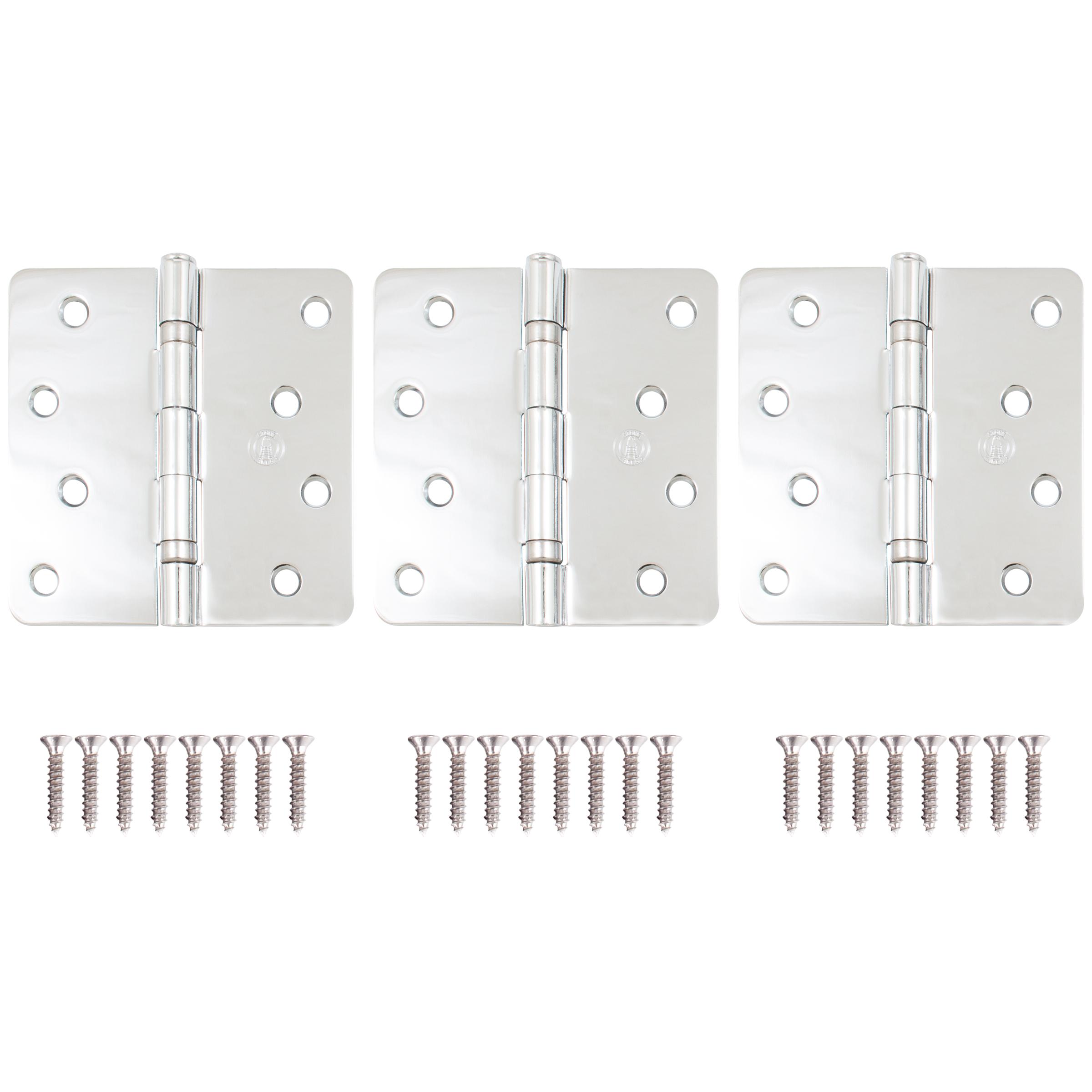 4" Ball-Bearing Door Hinges