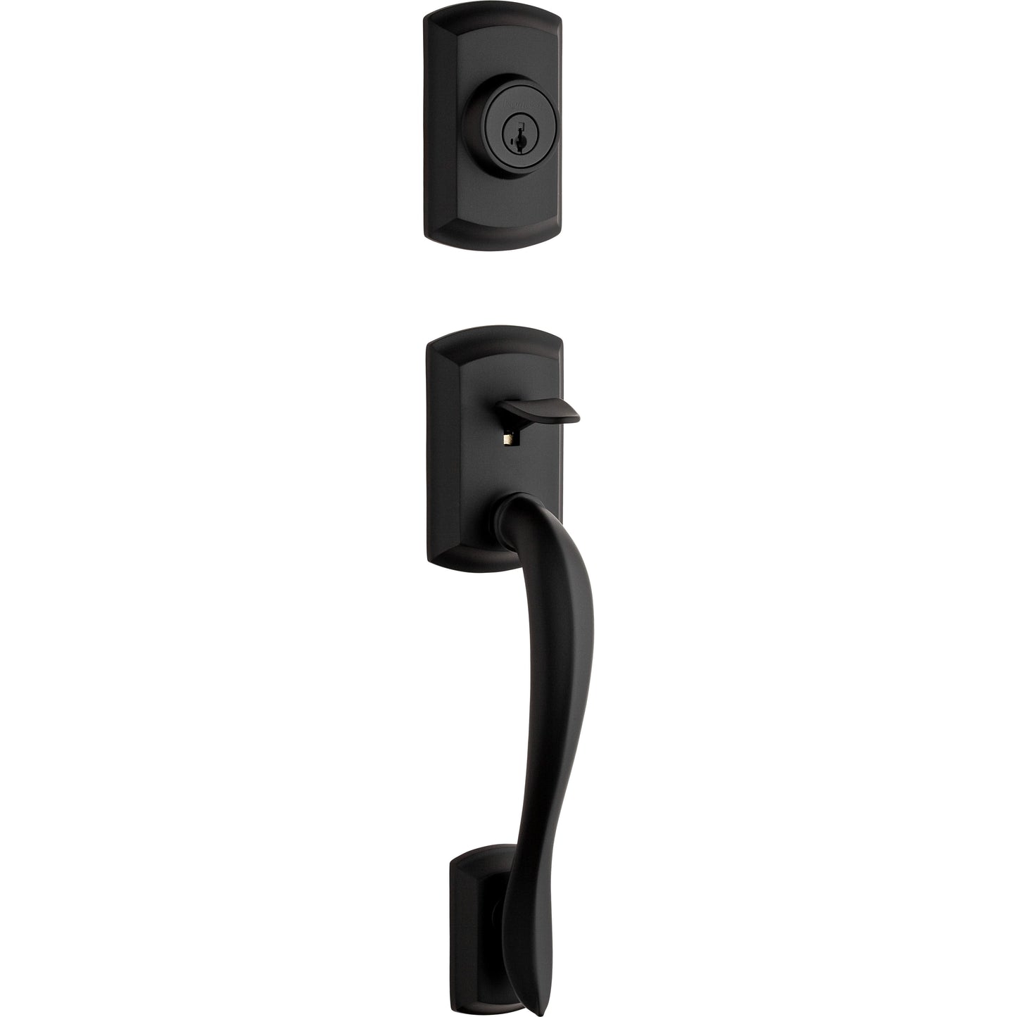 800AVH LIP 514 SMT 6AL STRKP Avalon Handleset for 966 Trims - Matte Black