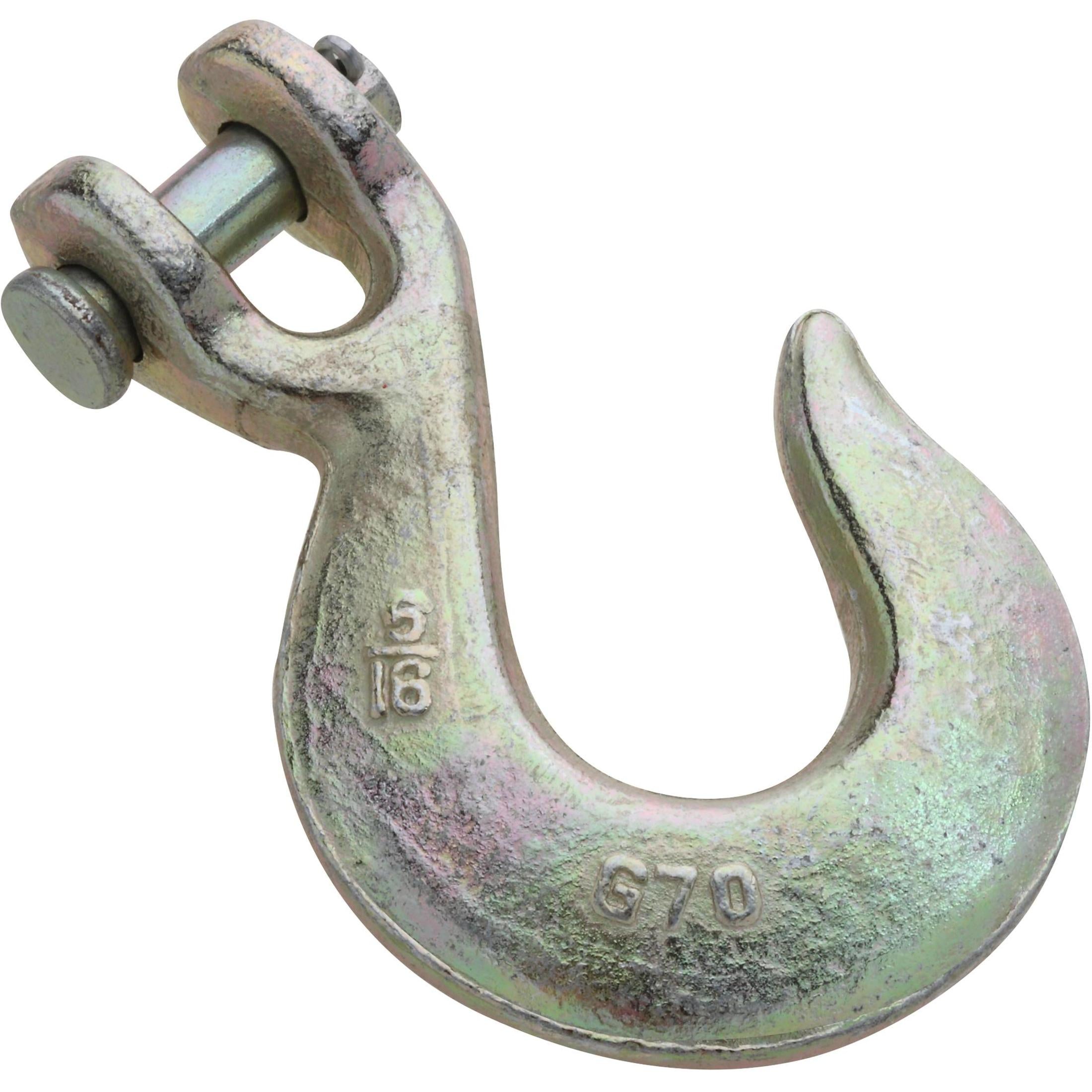 National Hardware - N282-103 3254BC 5/16" Clevis Slip Hook - Yellow Chromate