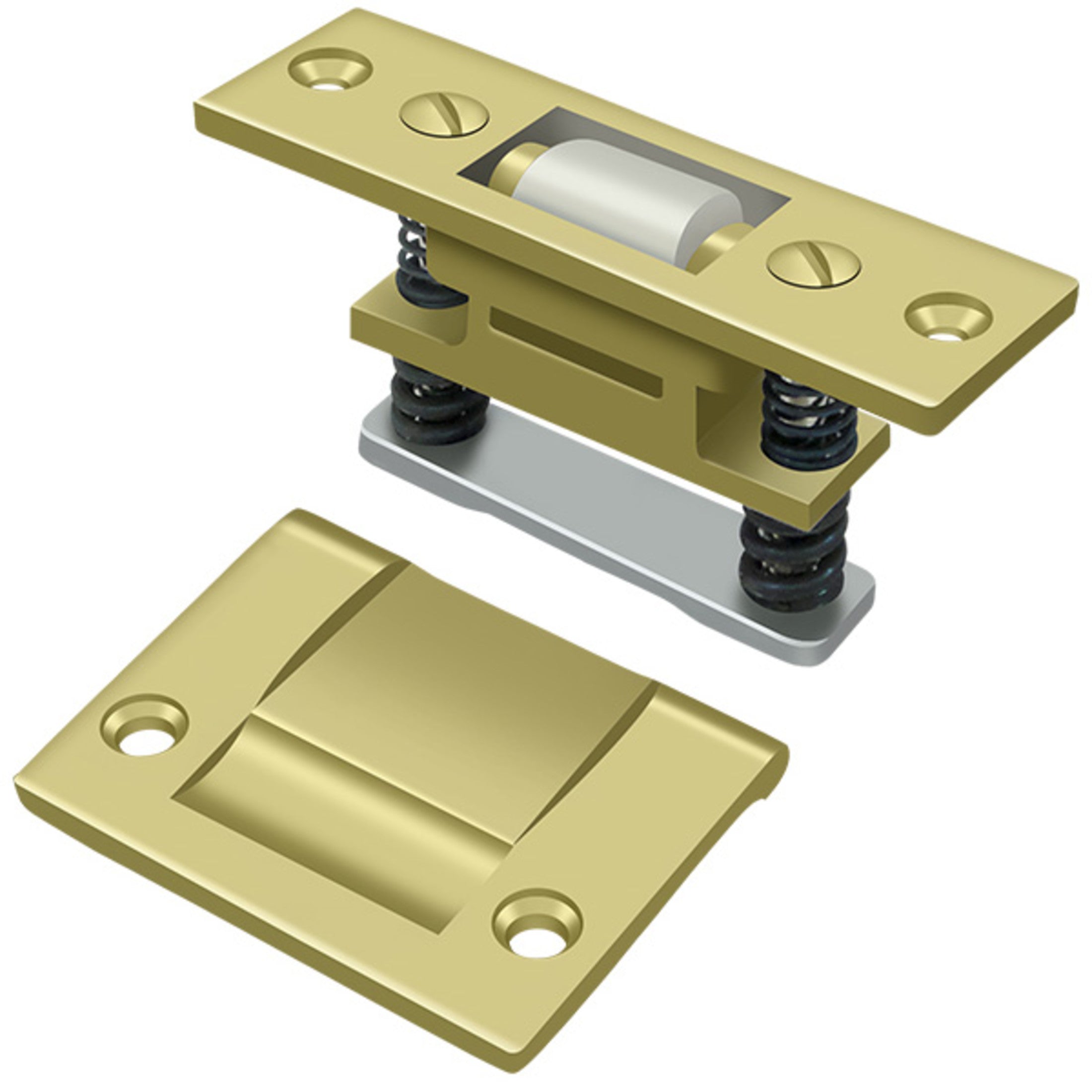 Deltana RCA430U3 HD Adjustable Solid Brass Roller Catch