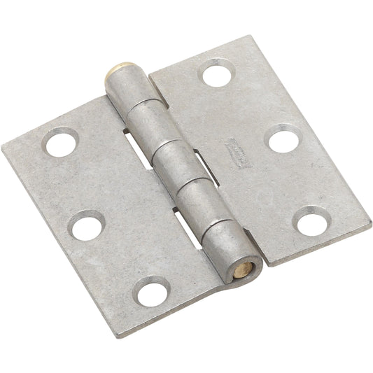 V504 2-1/2" Removable Pin Broad Hinge with Stainless Steel Pin 2/pk - Galvanized