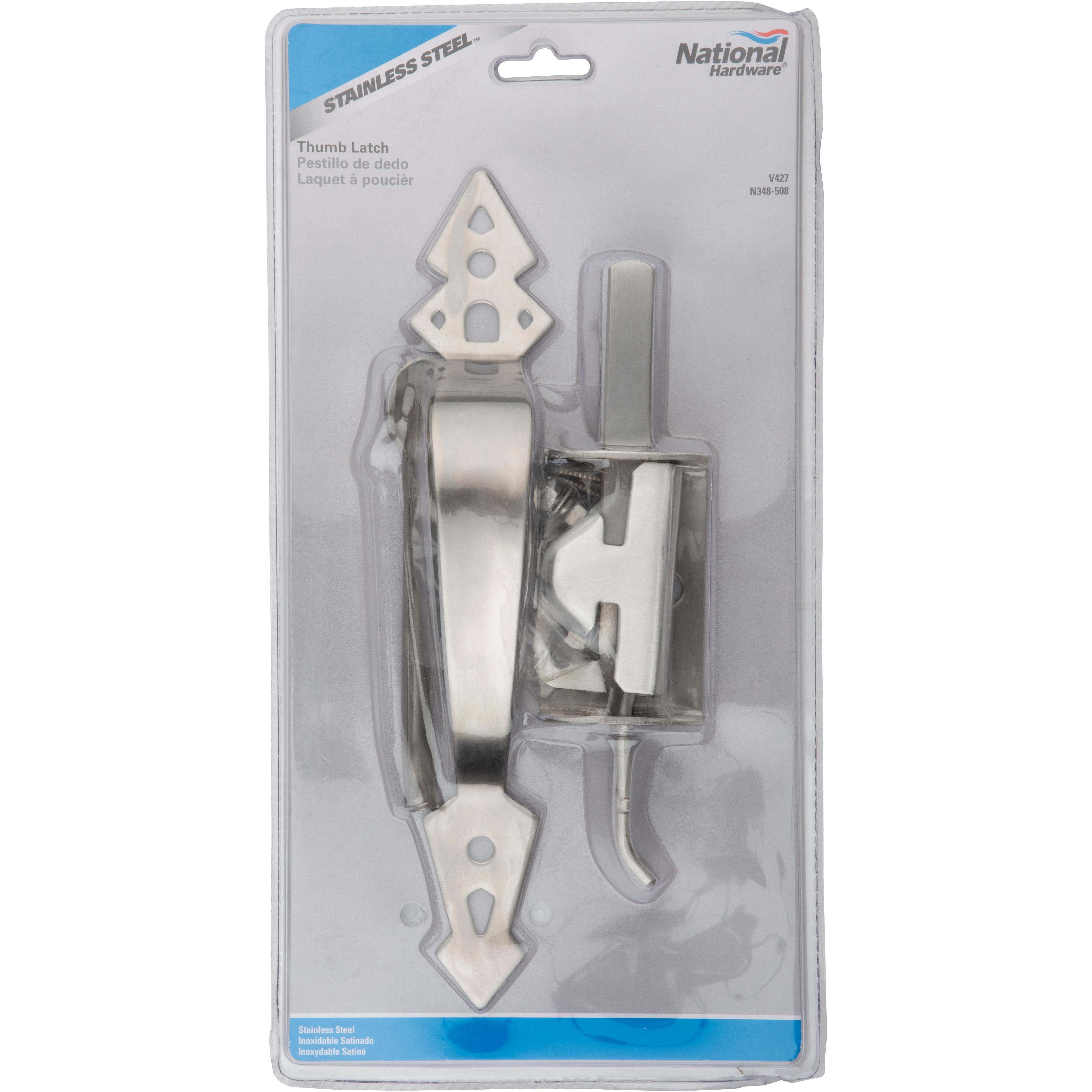 V427 Professional Choice 11" Heavy Duty Thumb Latch - Stainless Steel