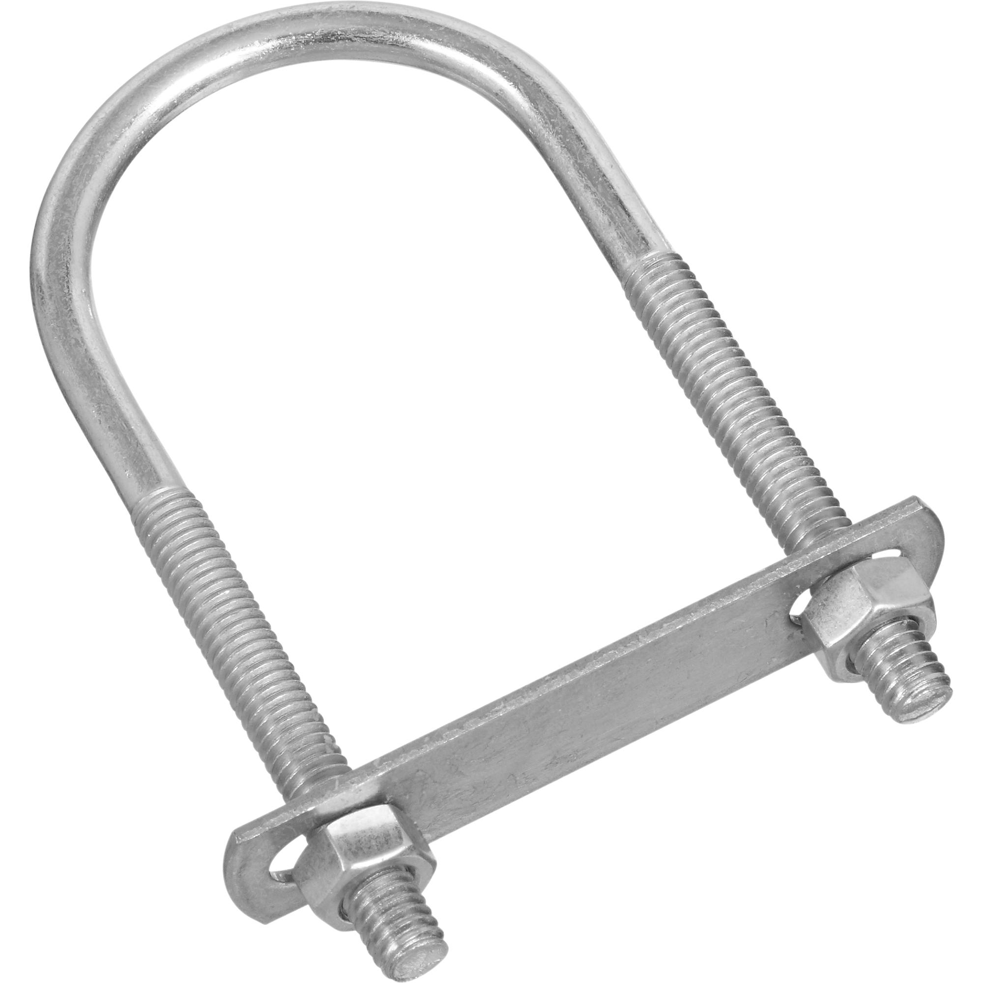 National Hardware - N222-174 2190BC, #536-5/16" x 2" x 4-1/2" U Bolt in Zinc Plated