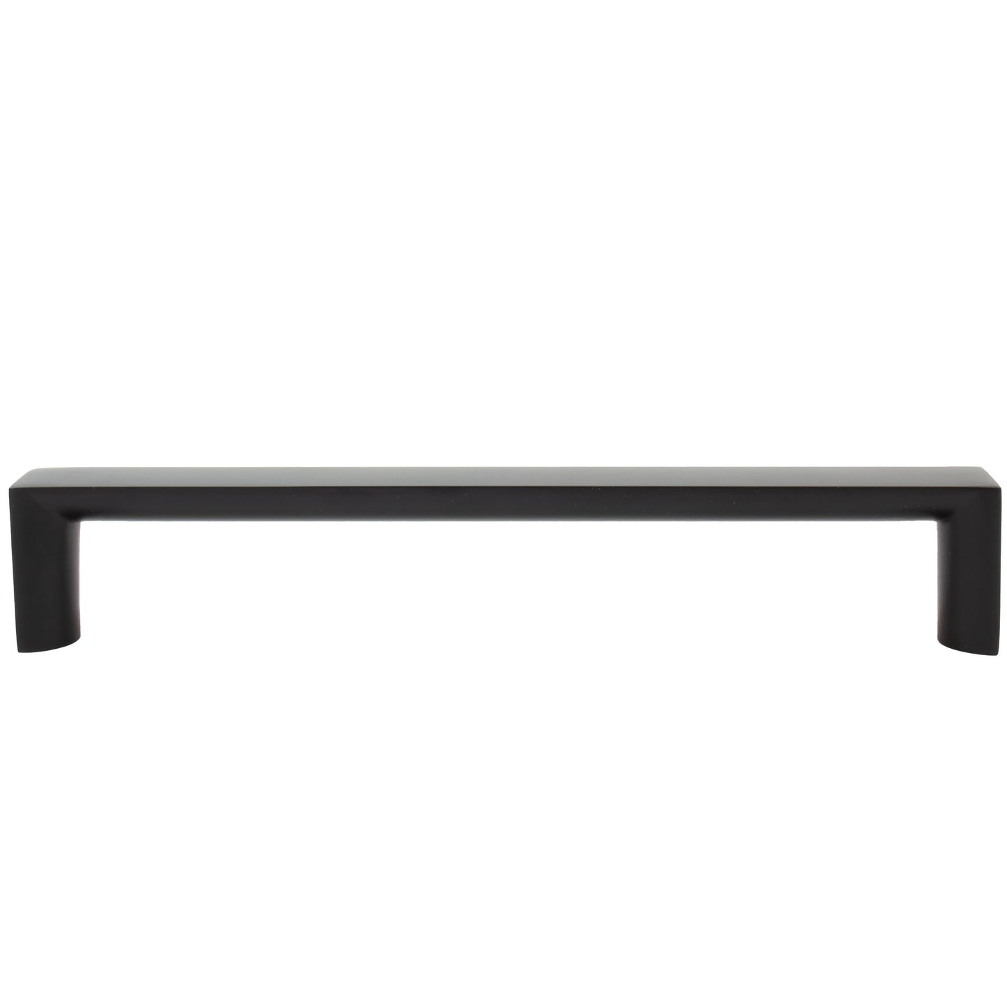 Stone Harbor Hardware Plateau Cabinet Pull, 160 Millimeters, Matte Black