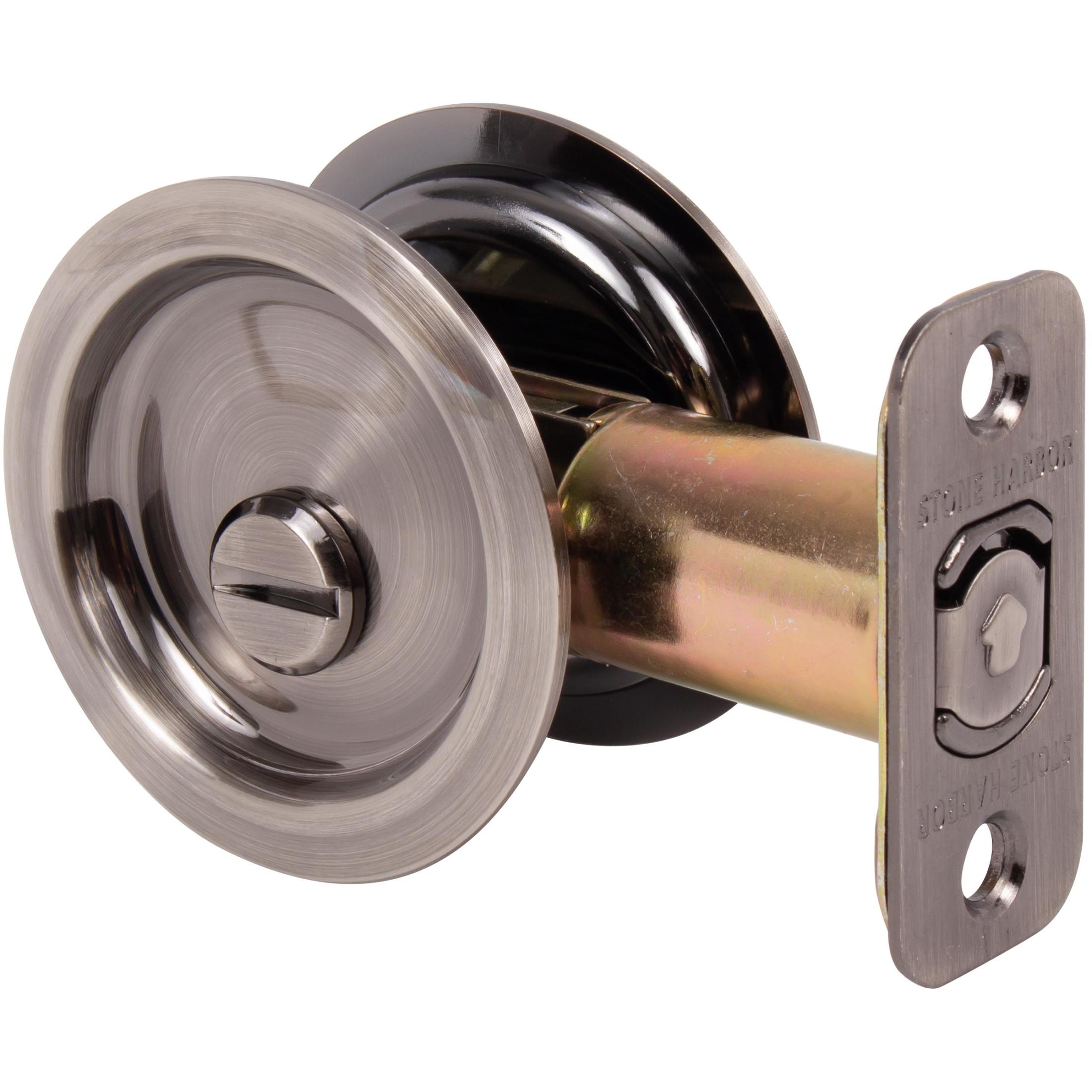 Round Pocket Door Lock Privacy