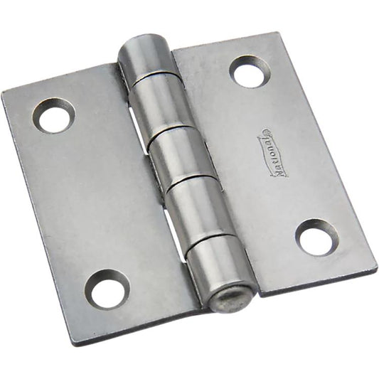 505BC 2" Broad Hinge NRP - Plain Steel