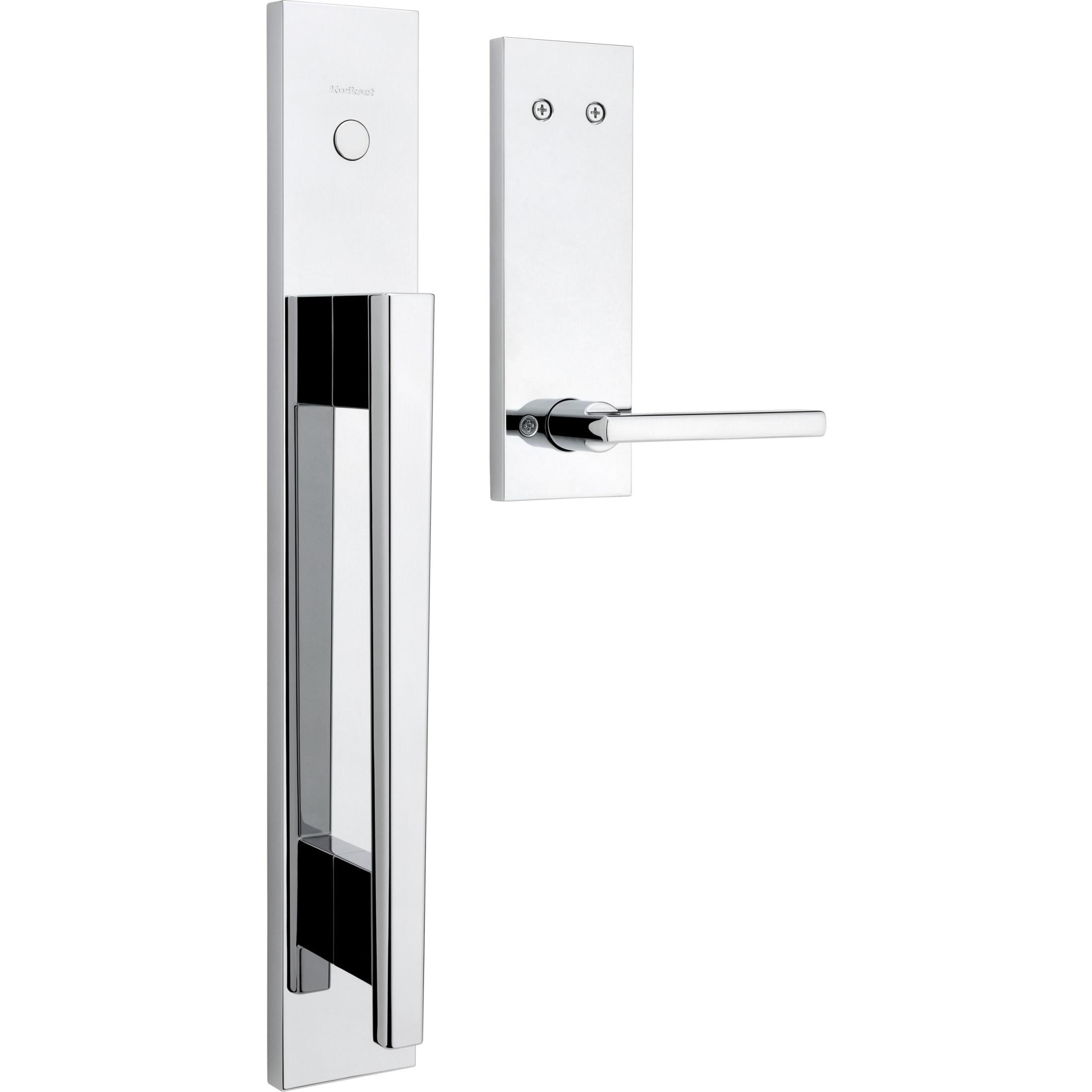 819CRHxHFL SQF 26 Caerus / Halifax Dummy Handleset - Polished Chrome