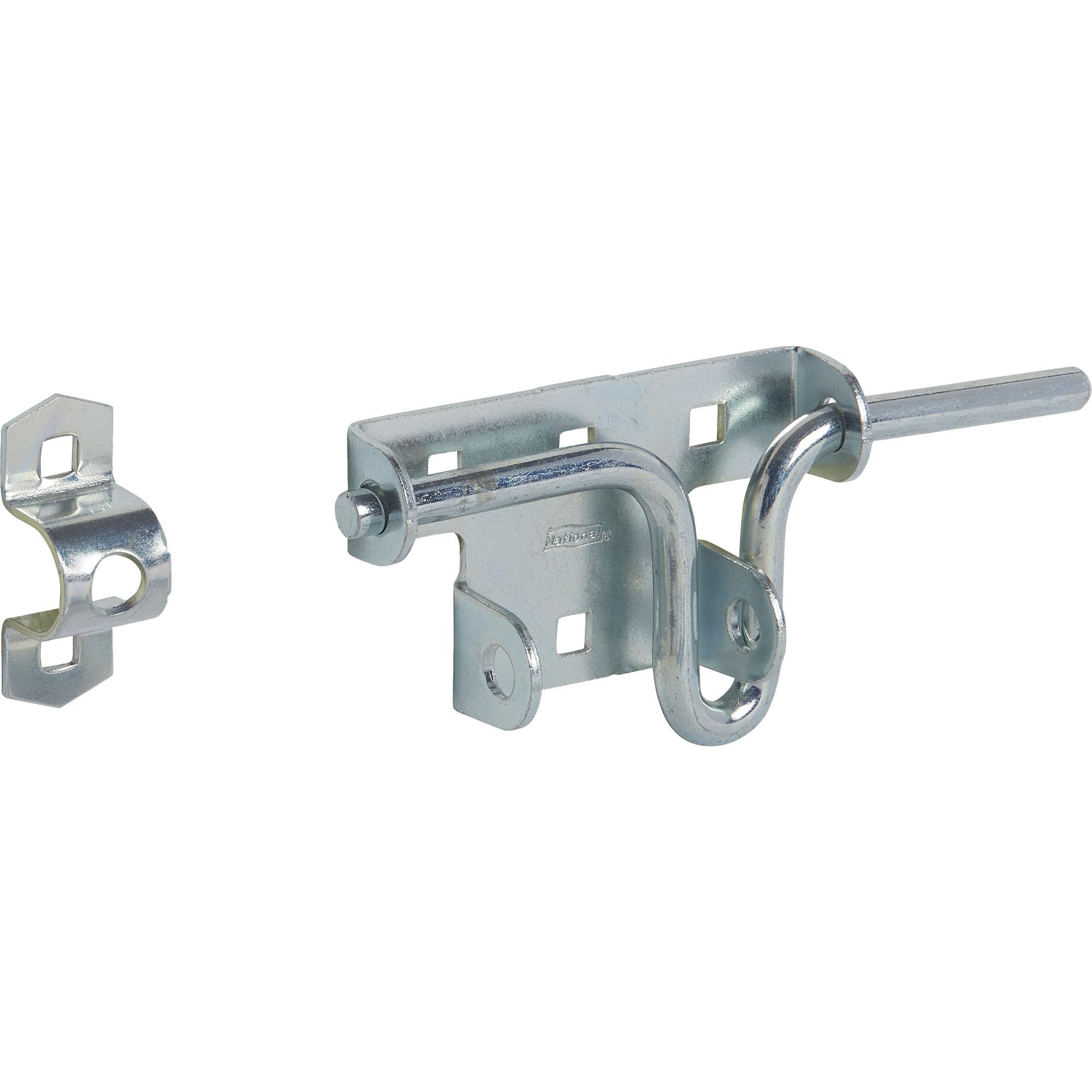 National Hardware - SPB1134 Sliding Bolt Door / Gate Latch - Zinc Plated