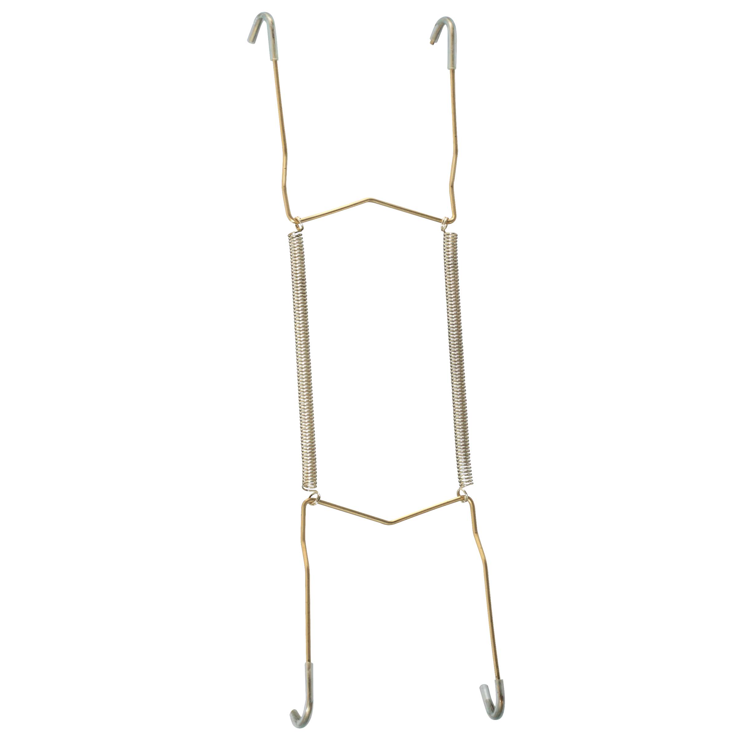 National Hardware - V2525-0811 Adjustable 11" Decorative Plate Hanger - Brass