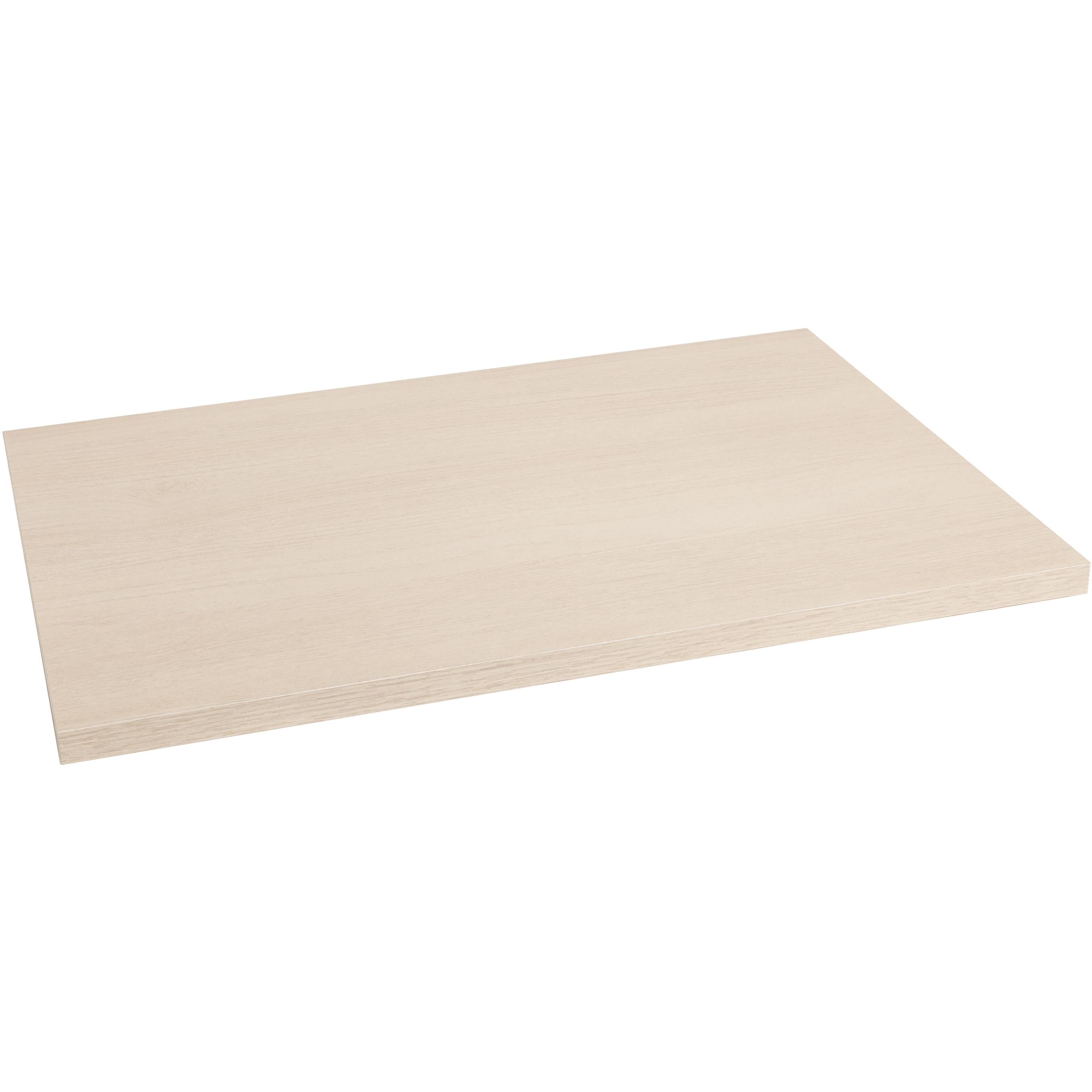0330-1623WT 16" x 23" x 3/4" Wood Shelf - White Oak