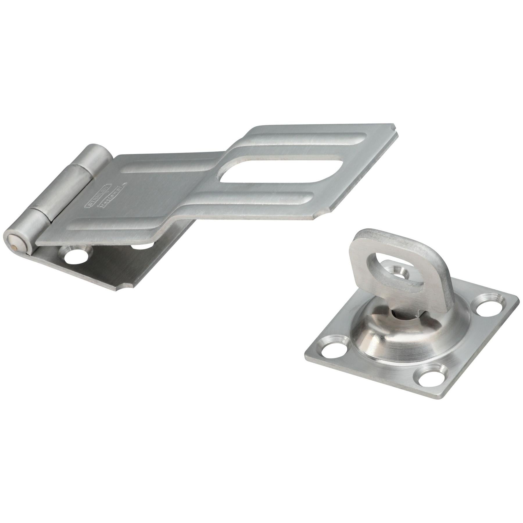 V39 4-1/2" Swivel Staple Safety Hasp - Stainless Steel
