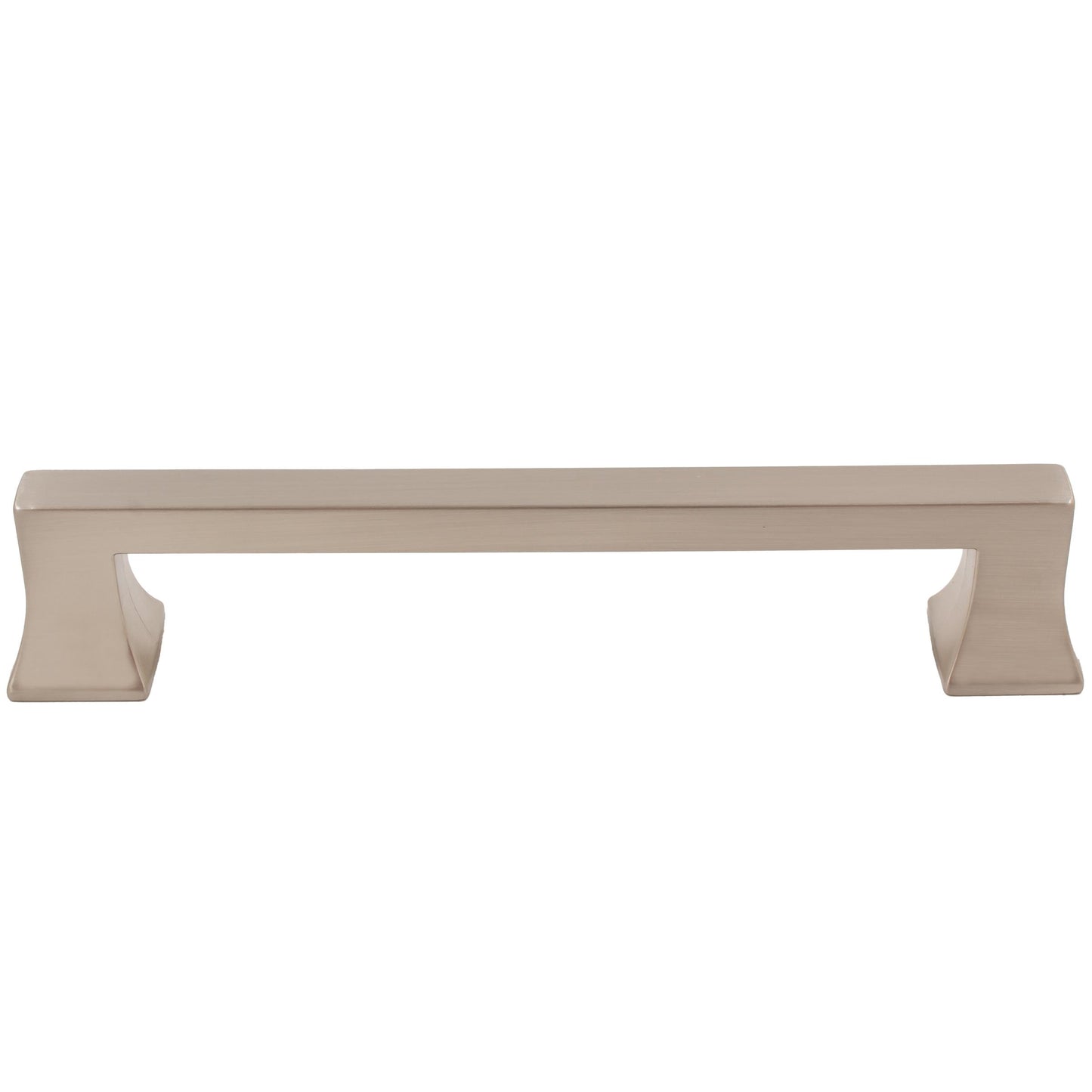 Stone Harbor Hardware Livingstone Cabinet Pull, 128 Millimeters, Satin Nickel