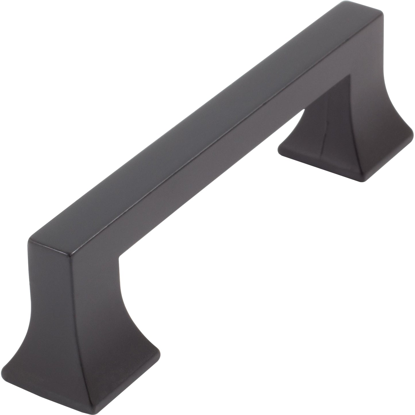 Stone Harbor Hardware Livingstone Cabinet Pull, 3 Inches, 96 Millimeters, Matte Black