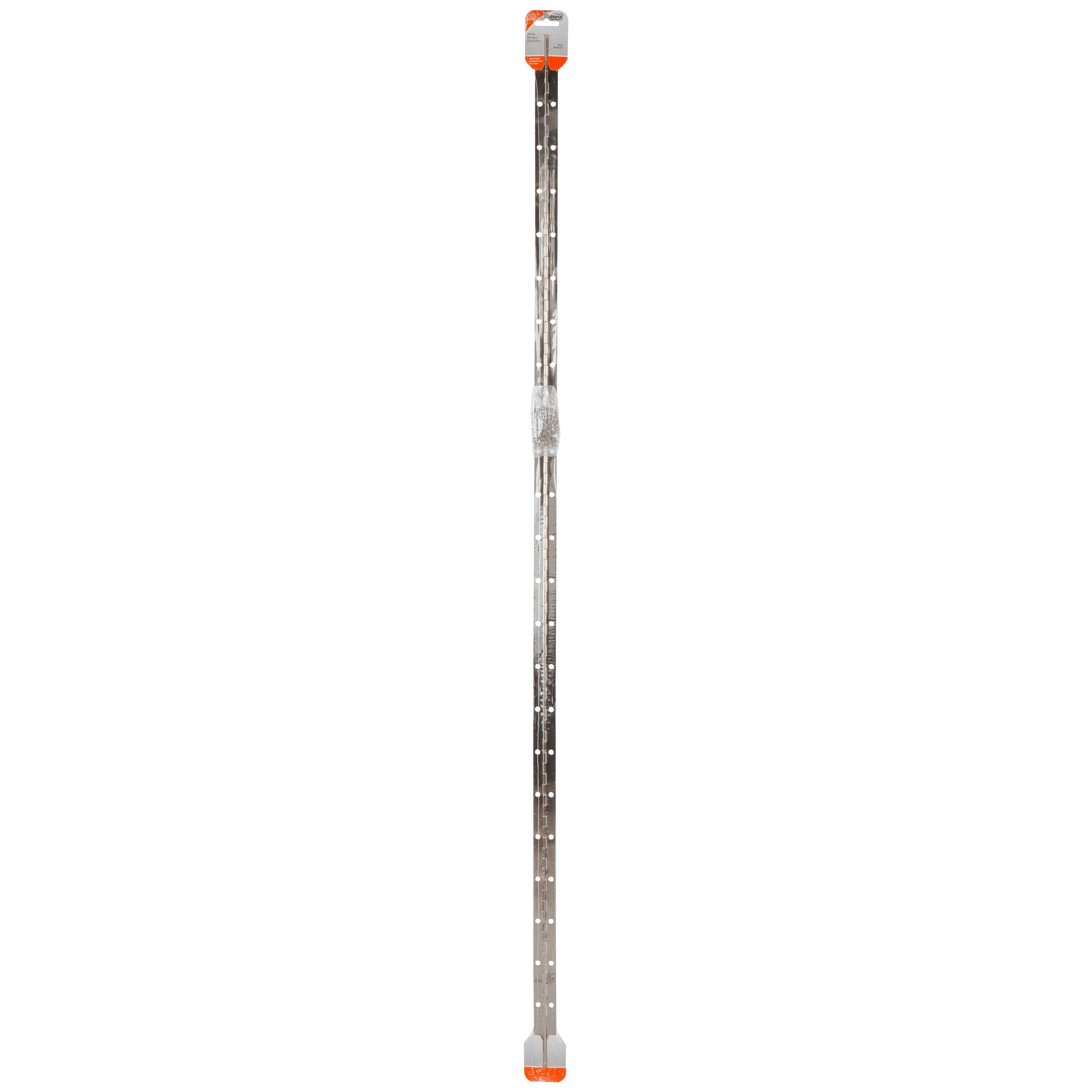 National Hardware - N148-379 V570 48" x 1-1/16" Continuous Hinge - Nickel