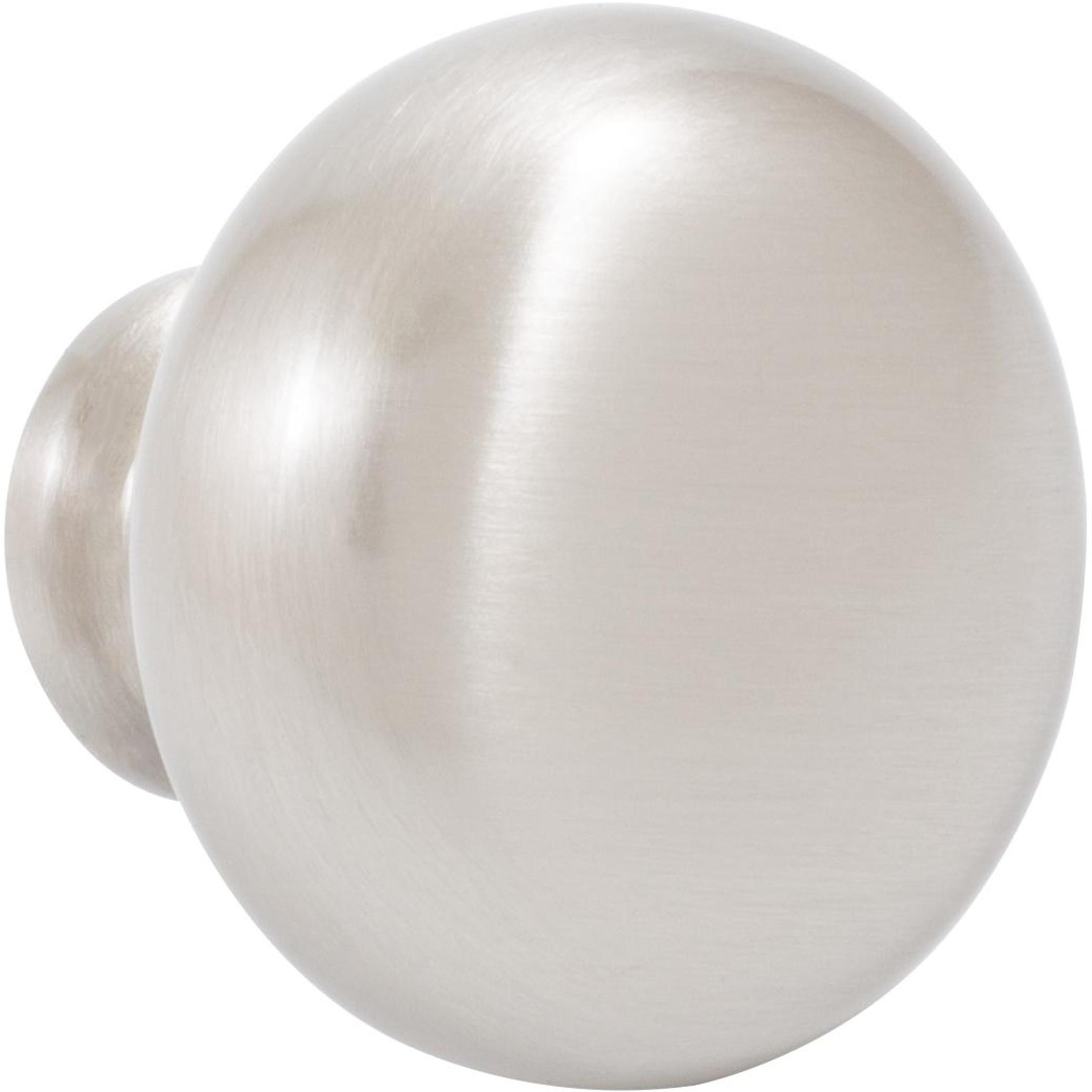 Round Cabinet Knob, 1-1/4 Inches