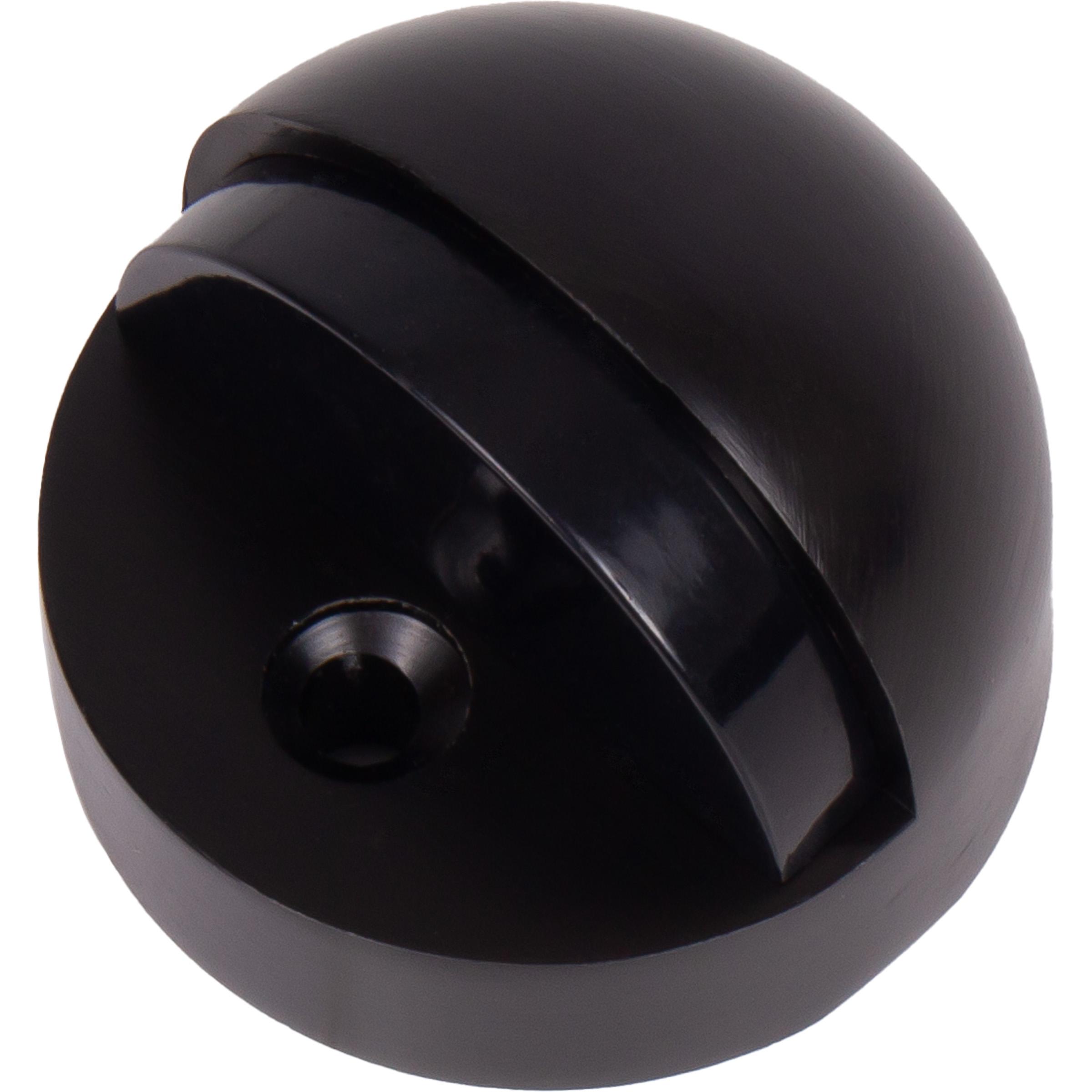 Stone Harbor Hardware High Rise Dome Door Stop, 1-1/4" High, Matte Black