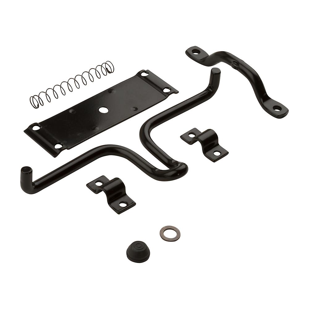 National Hardware - V1136 Stall/Gate Latch - Black