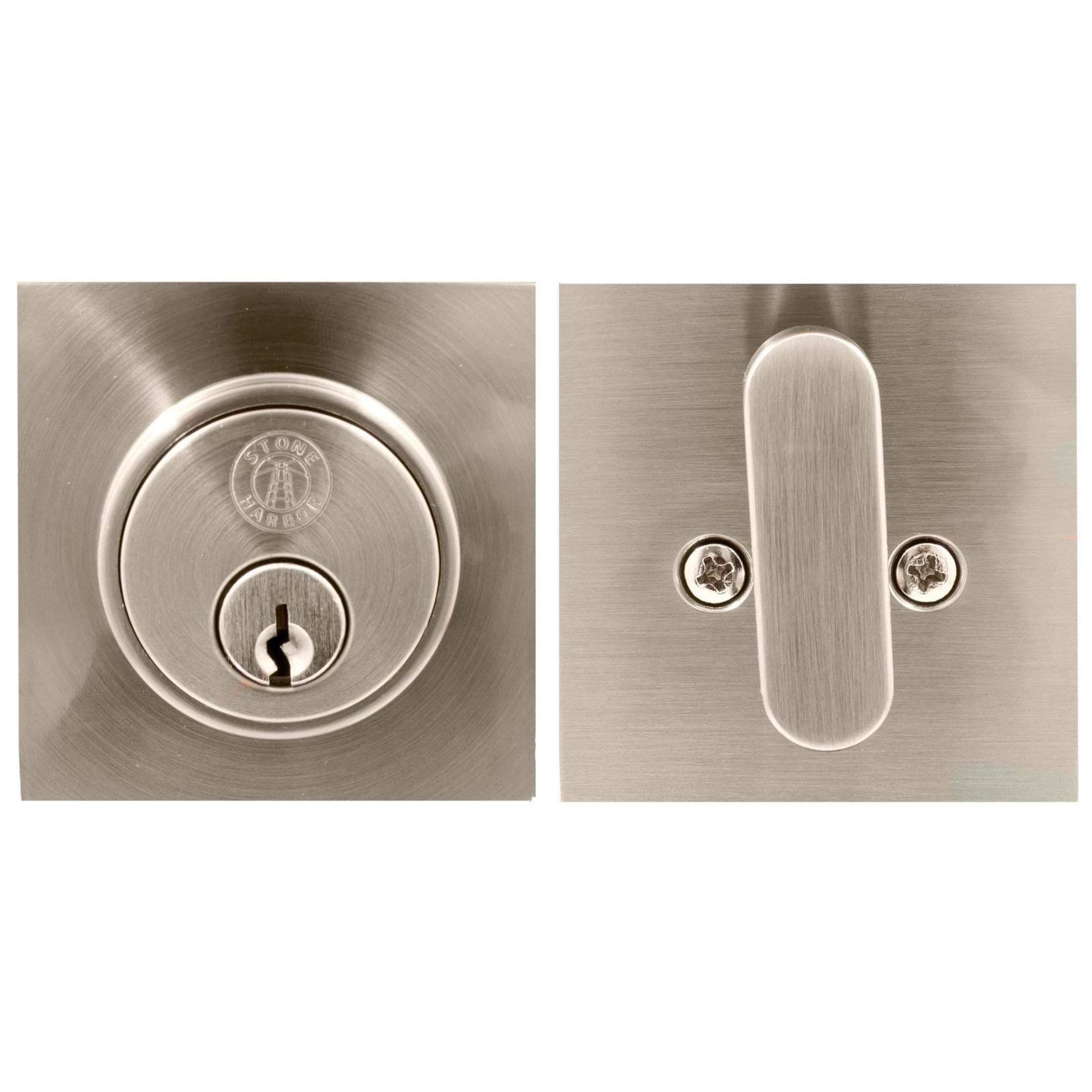 Contemporary Square Deadbolt