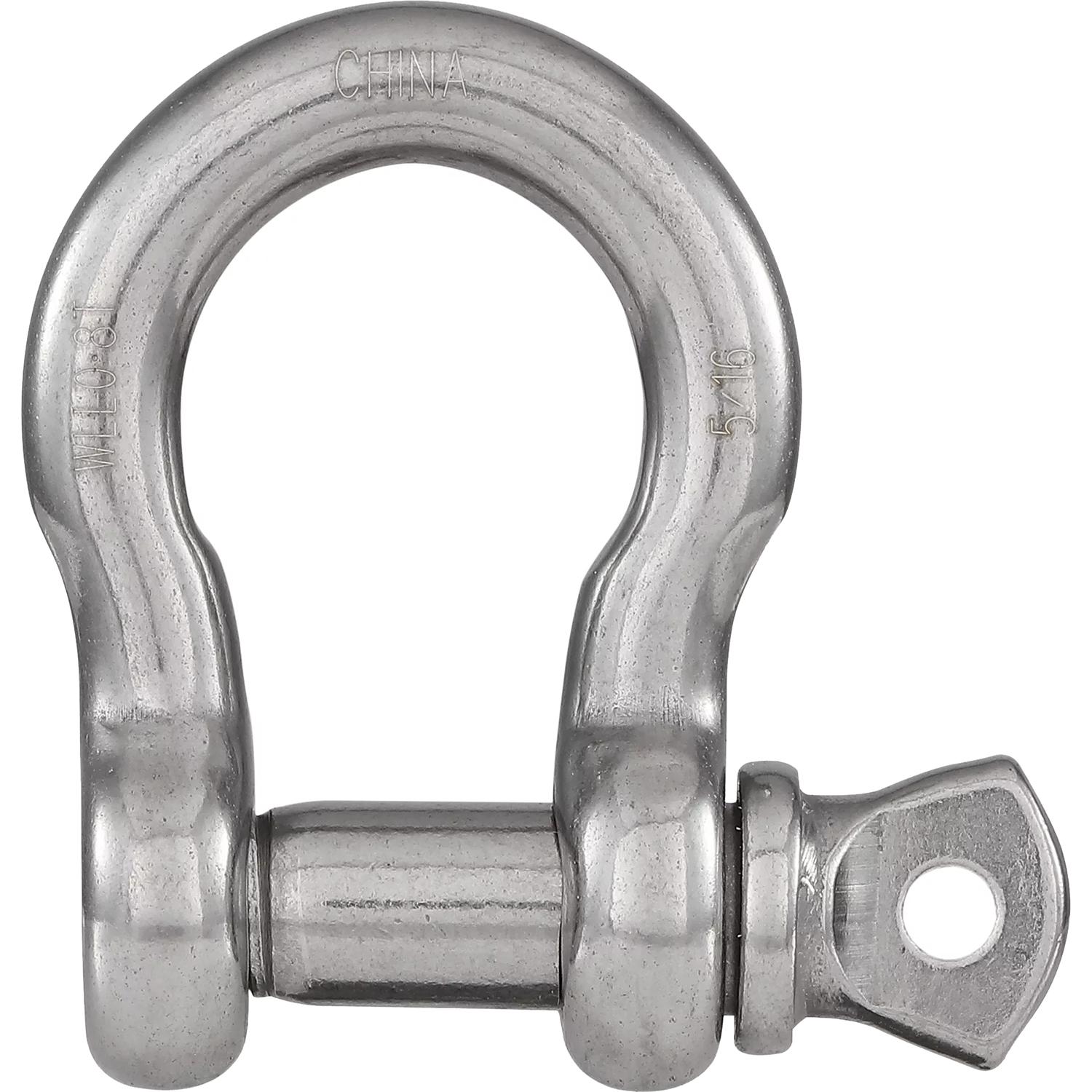 National Hardware - N100-279 V3251 5/16" Anchor Shackle Marine Grade Anchor Shackle in Stainless Steel