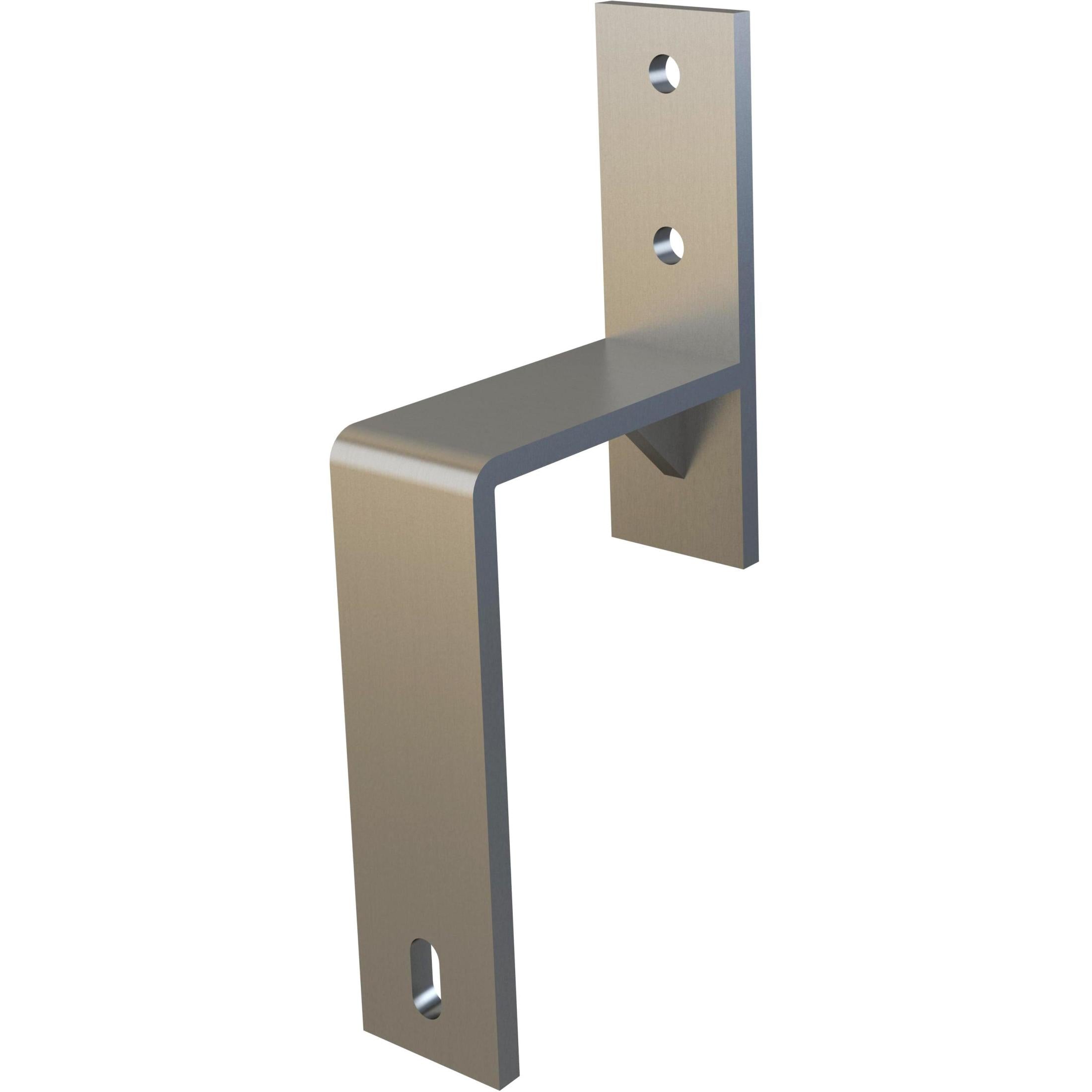 Bypass Bracket for Flat Sliding Door Tracks