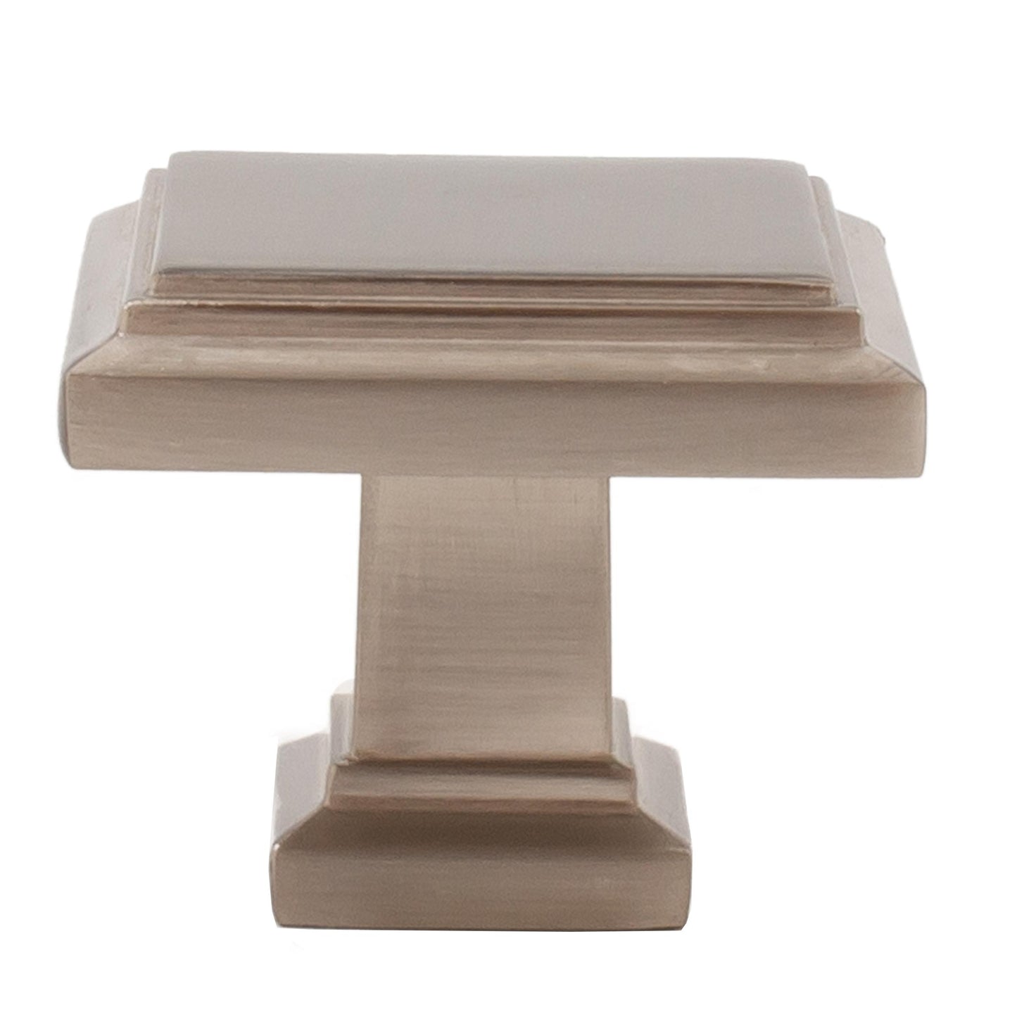 Stone Harbor Hardware Metropolis Cabinet Knob, Satin Nickel