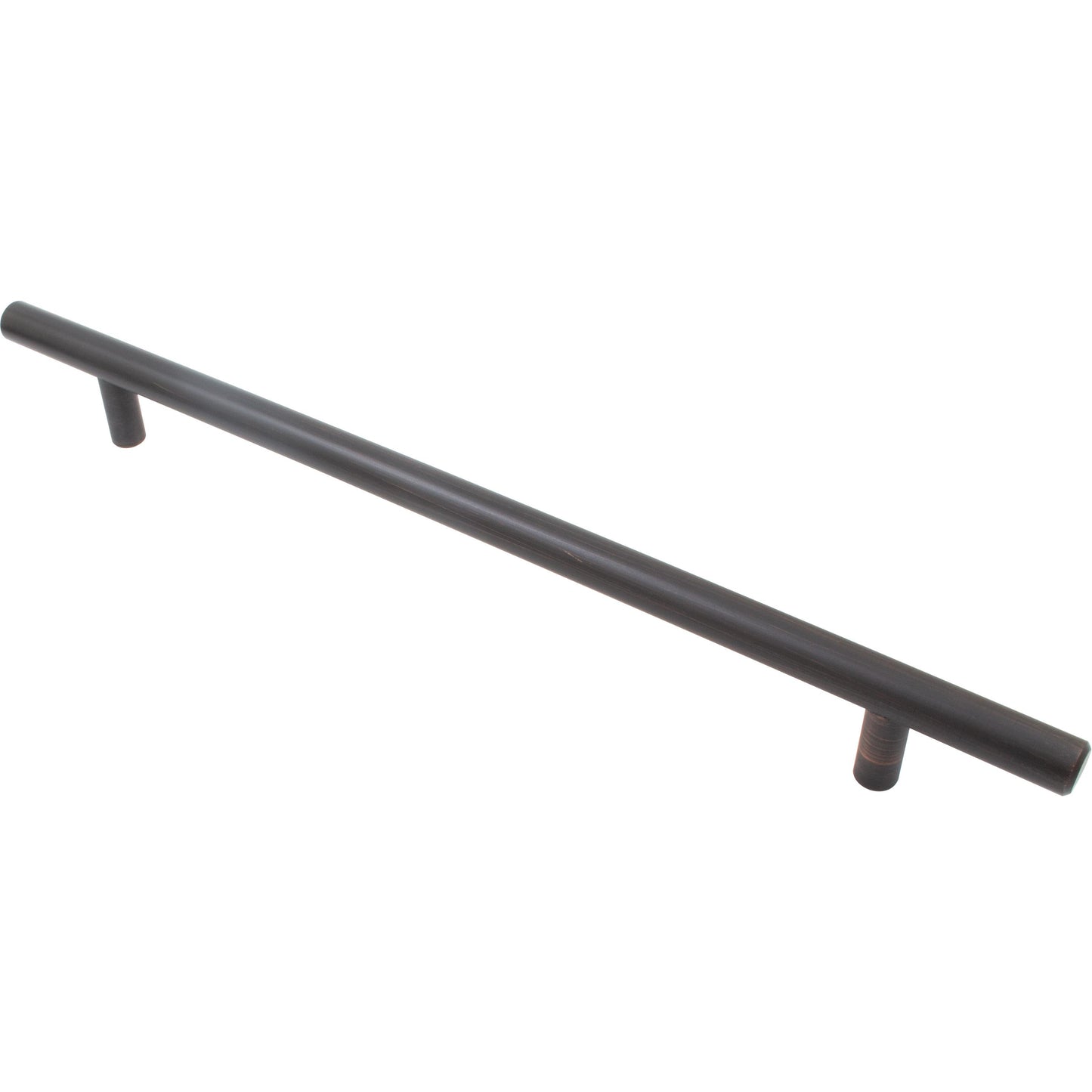 Stone Harbor Hardware Bar Cabinet Pull, 224 Millimeters, 304mm Overall Length, Vintage Bronze