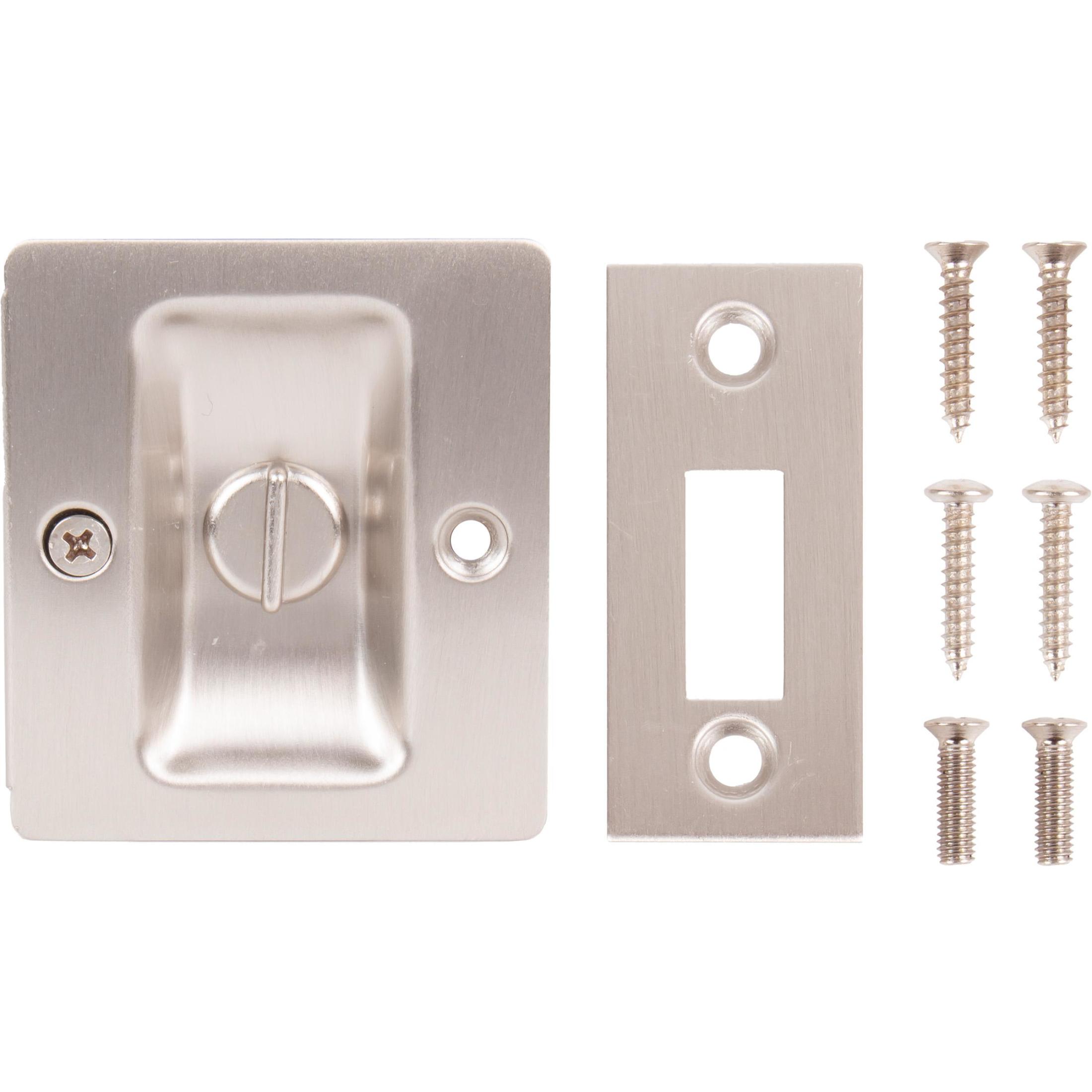 Premium Square Pocket Door Lock Privacy