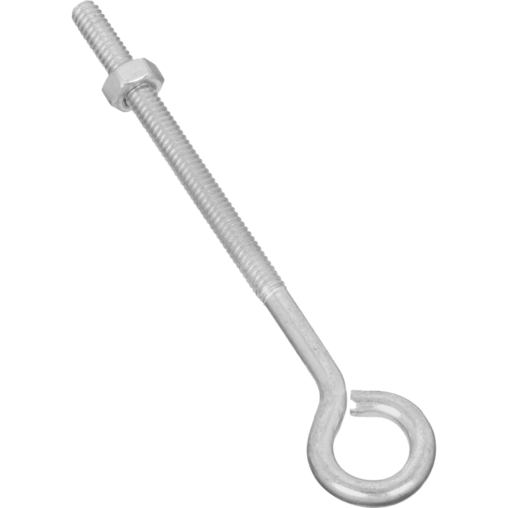 National Hardware - N221-135 2160BC, 1/4" x 5" Eye Bolt in Zinc Plated