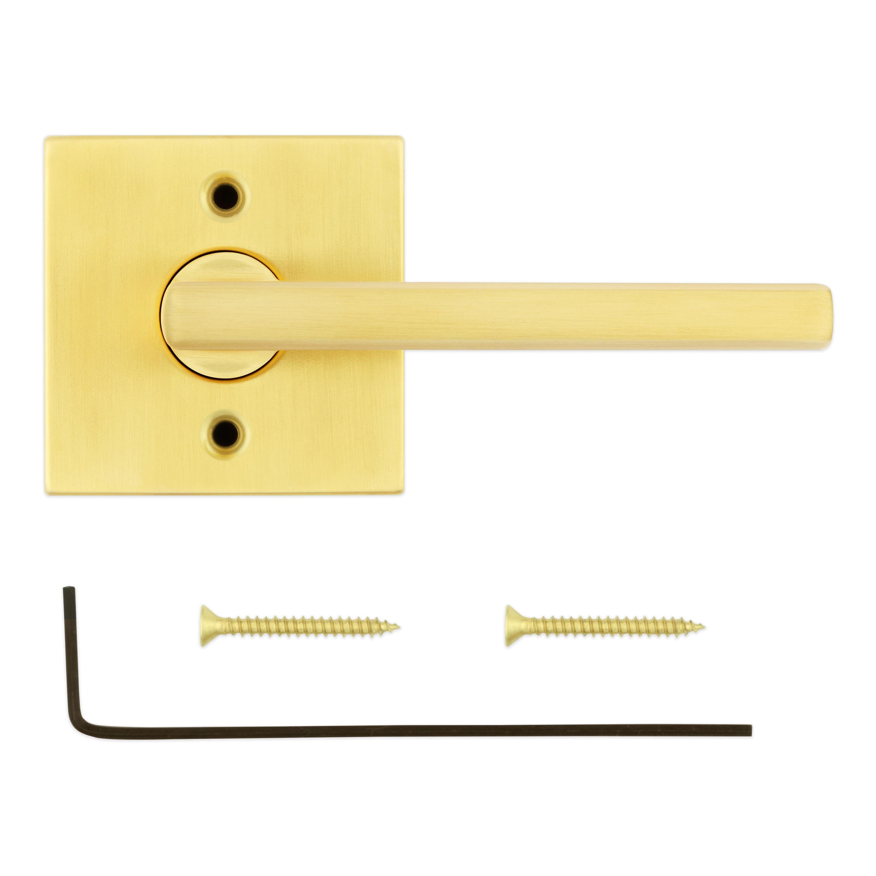 788HFL SQT 4 Halifax Dummy - Satin Brass