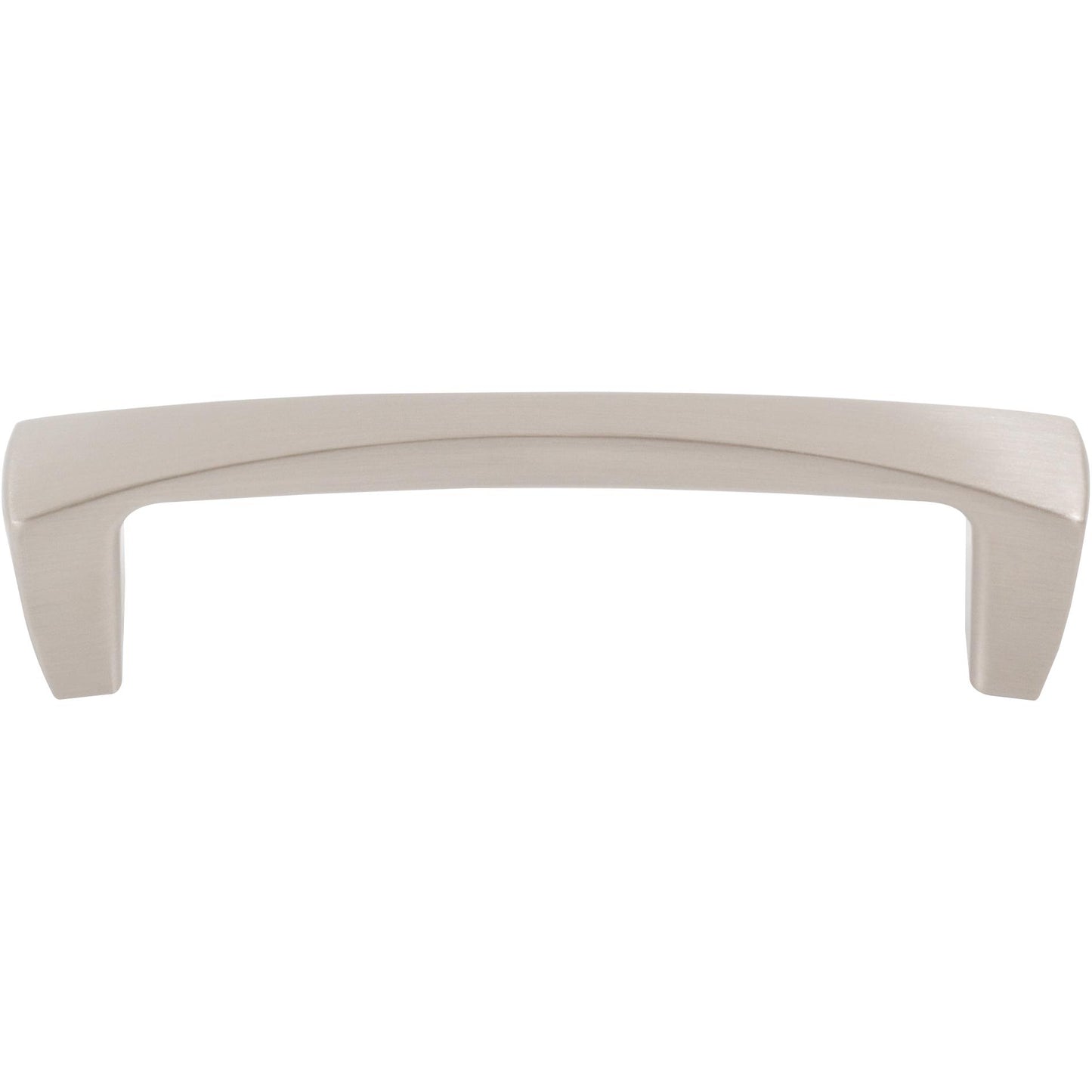 Stone Harbor Hardware Curtiss Cabinet Pull, 96 Millimeters, Satin Nickel