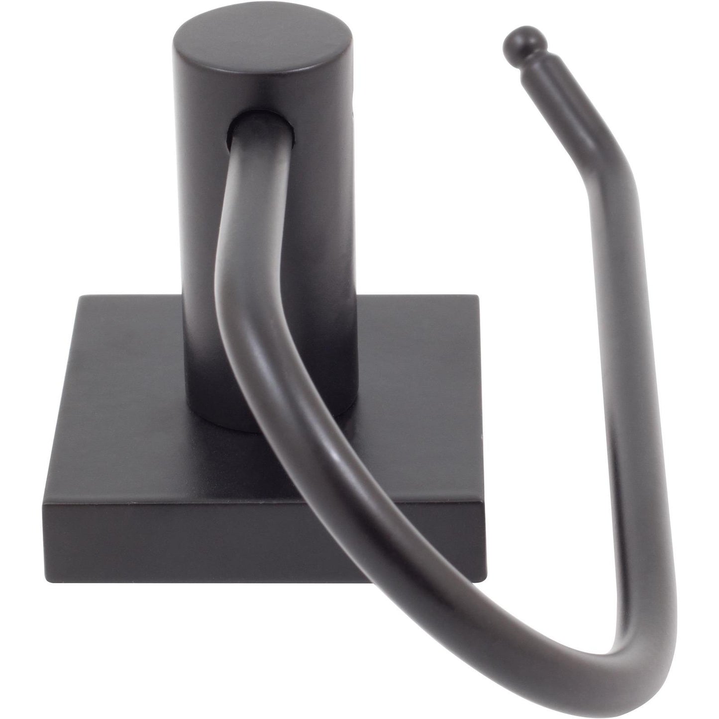 Stone Harbor Hardware Vienna European Toilet Paper Holder, Matte Black