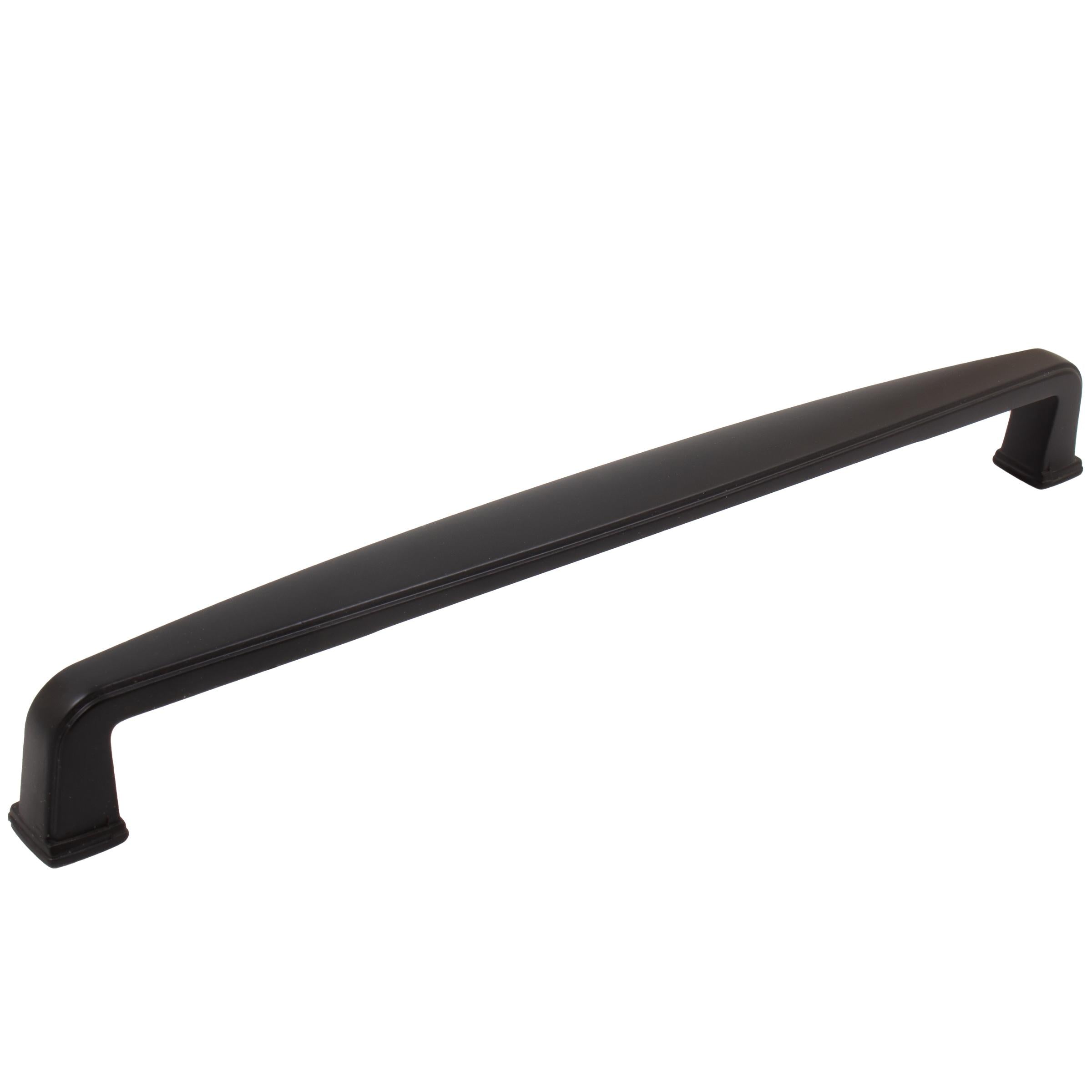 Stone Harbor Hardware Sherwood Cabinet Pull, 192 Millimeters, Matte Black