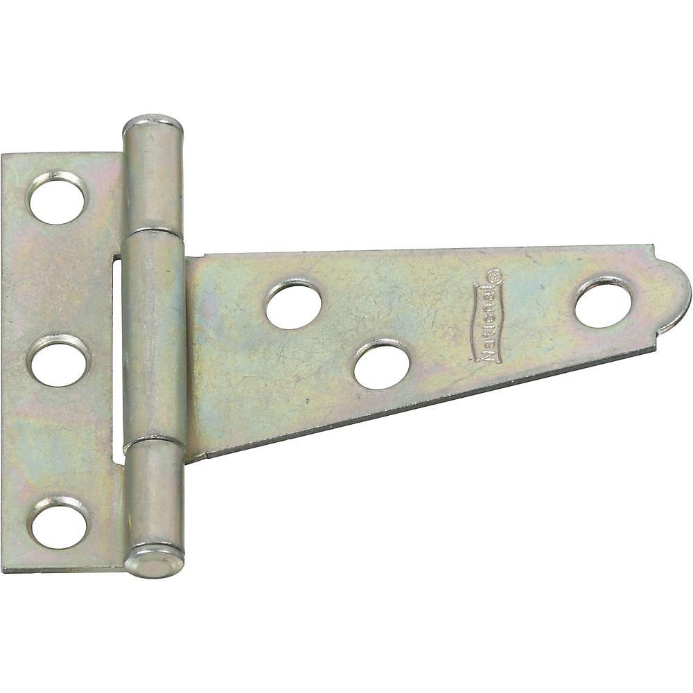 National Hardware - V284 2" Light T Hinge Zinc Plated