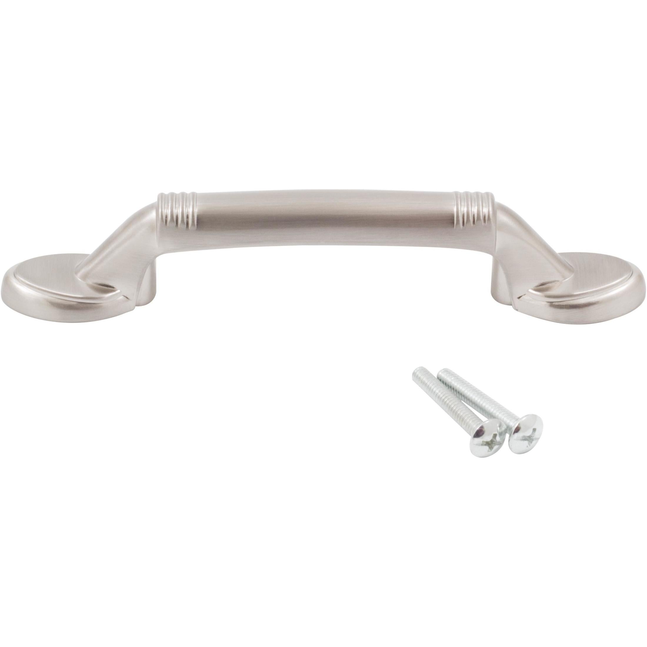 Estate Cabinet Pull, 3 Inches, Satin Nickel