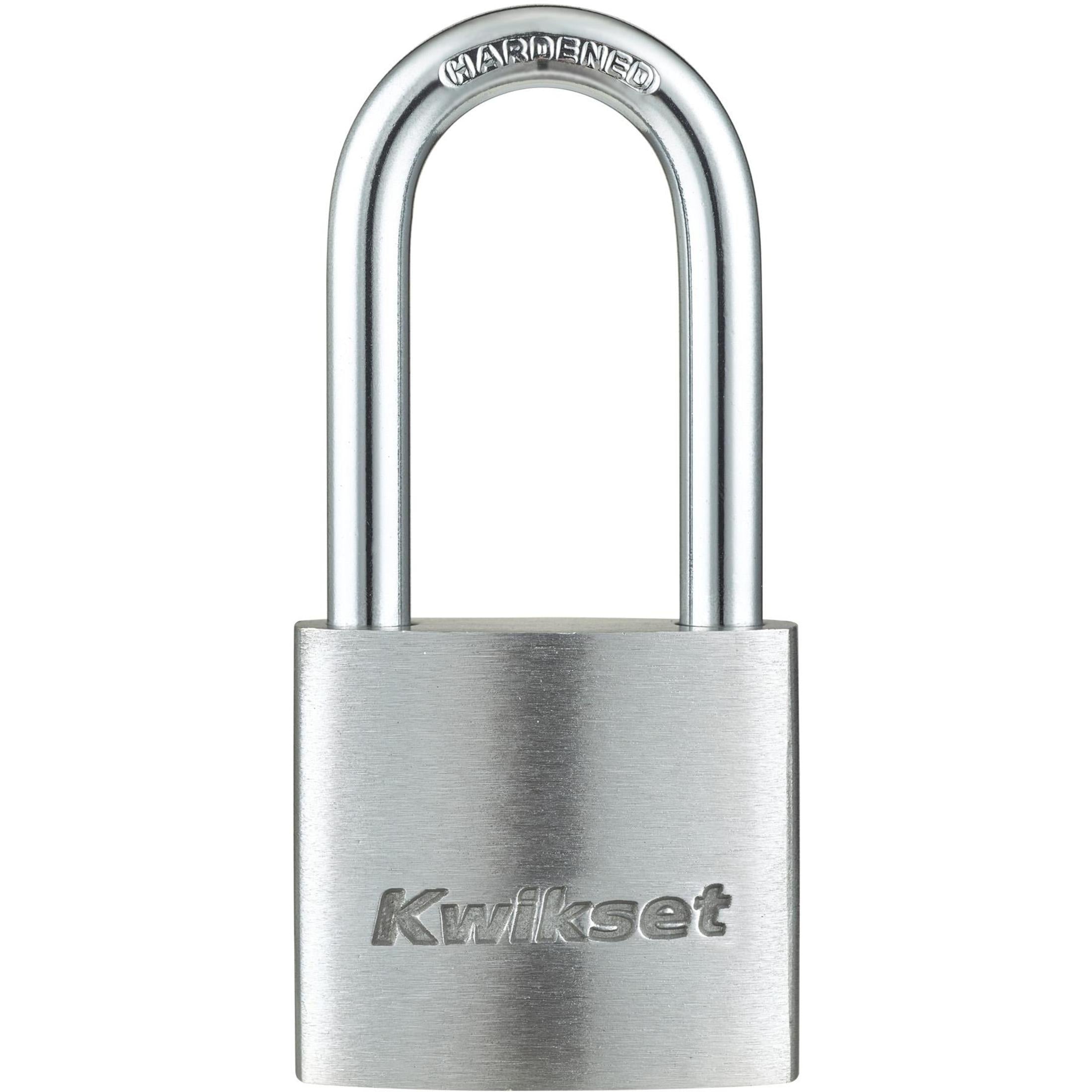 Kwikset 1-1/2" Aluminum Padlock with 1-1/2" Shackle