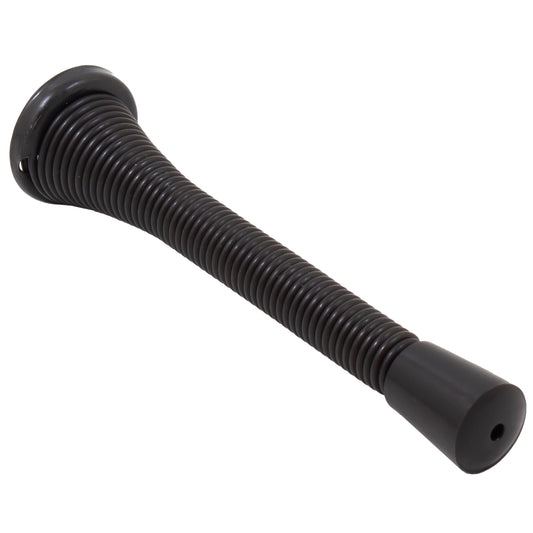 Stone Harbor Hardware Heavy-Duty Spring Door Stop, 4 Inches, 100-Pack, Matte Black