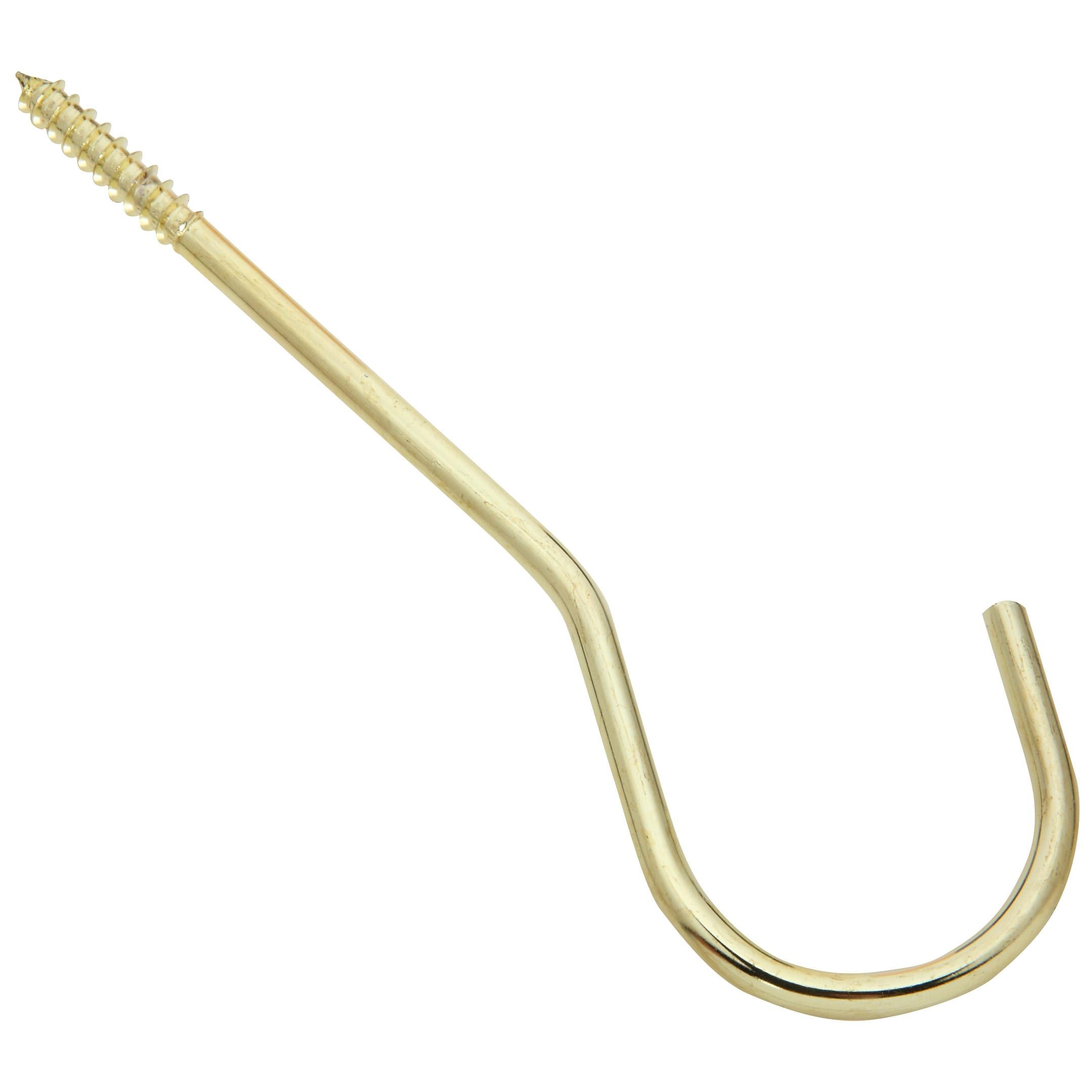 National Hardware - N275-214 V2666 Ceiling Hook in Brass