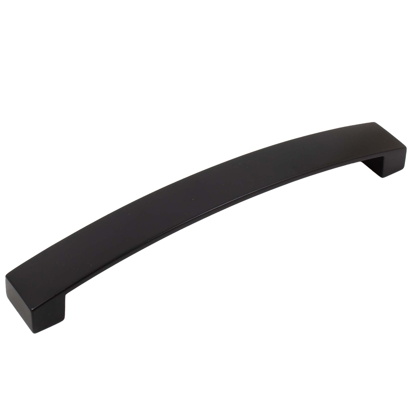 Stone Harbor Hardware Zephyr Cabinet Pull, 160 Millimeters, Matte Black