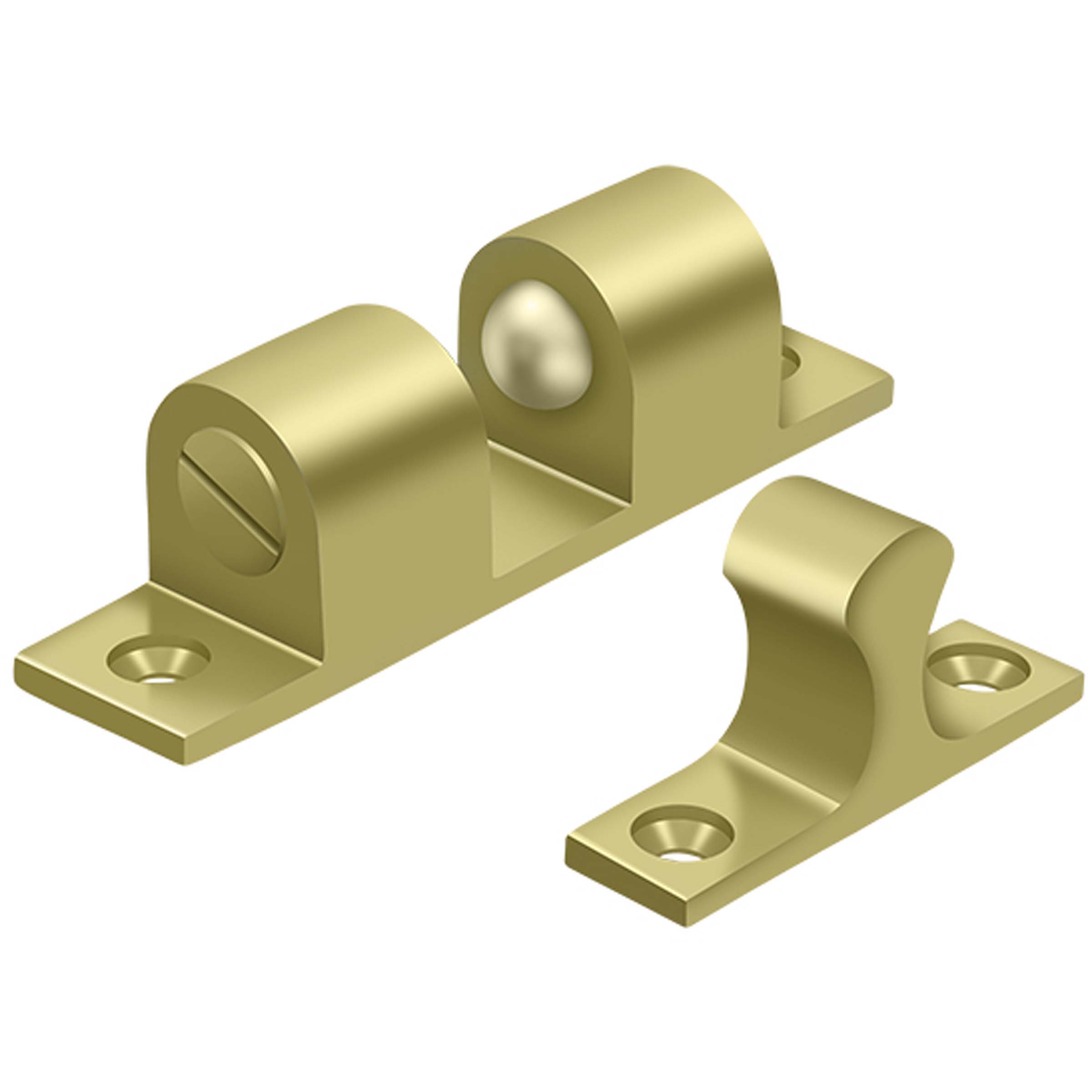 Ball Tension Catch Finish: Polished Brass