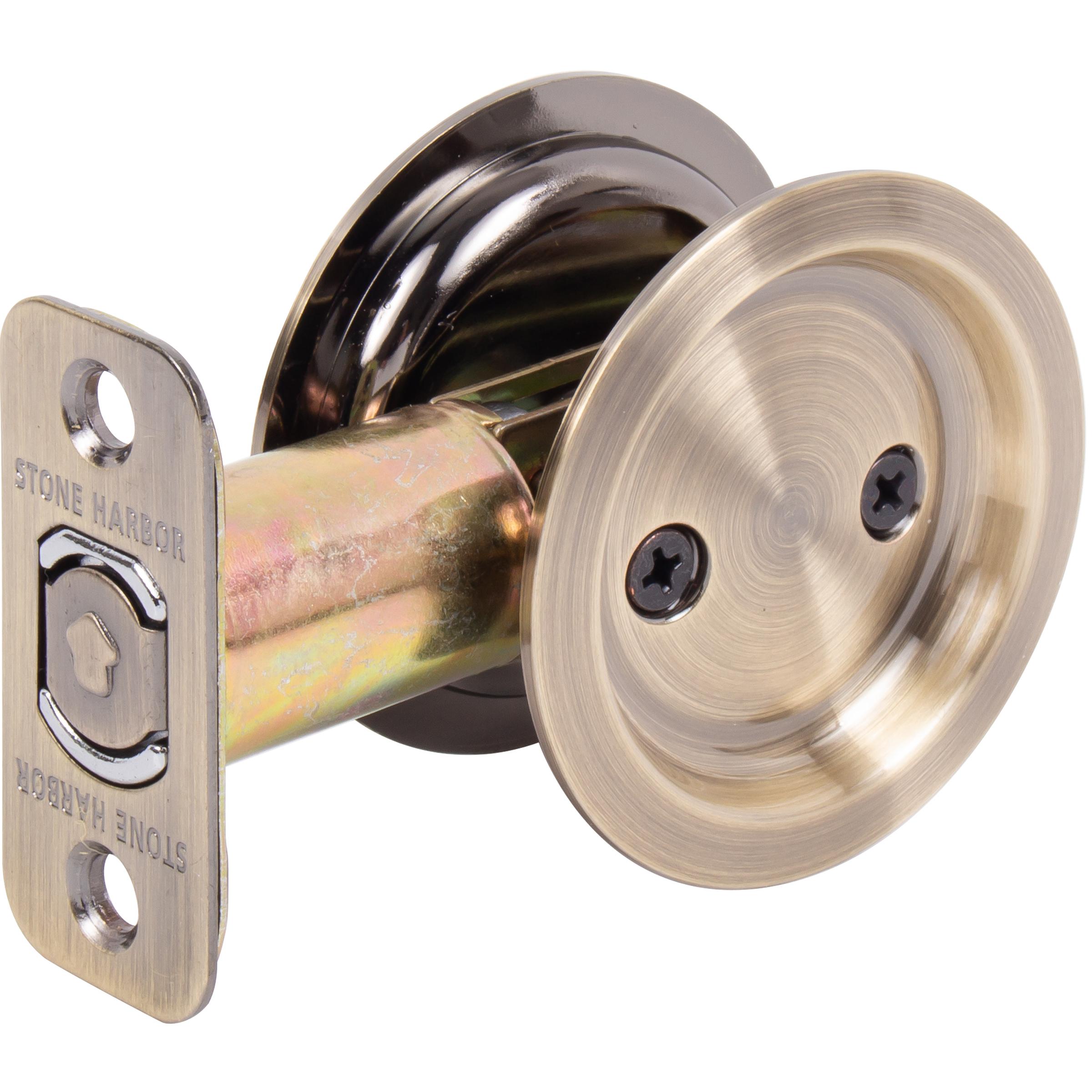 Round Pocket Door Lock Passage